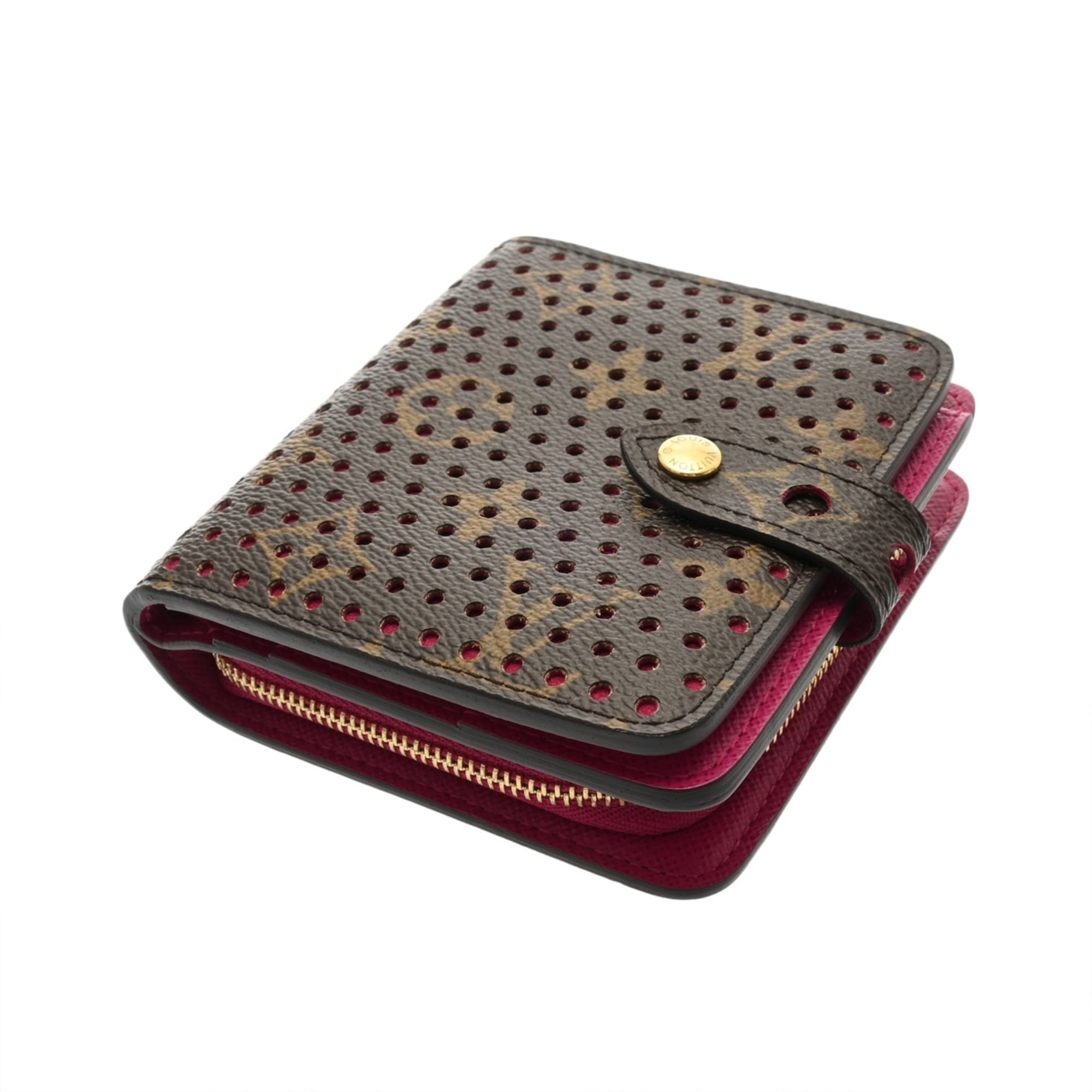 Louis Vuitton Fuchsia Monogram Wallet (Bi-Fold) (Pre-Owned)