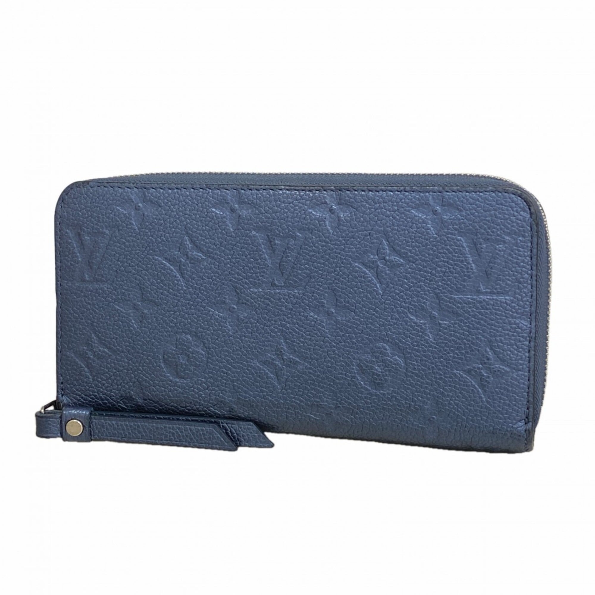 Louis Vuitton Metallic Blue Long Wallet (Bi-Fold) (Pre-Owned)