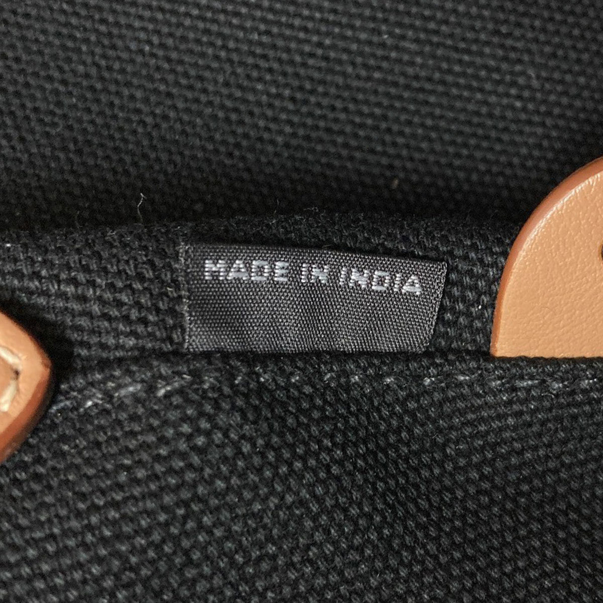 Prada Black Canvas Tote Bag (Pre-Owned)