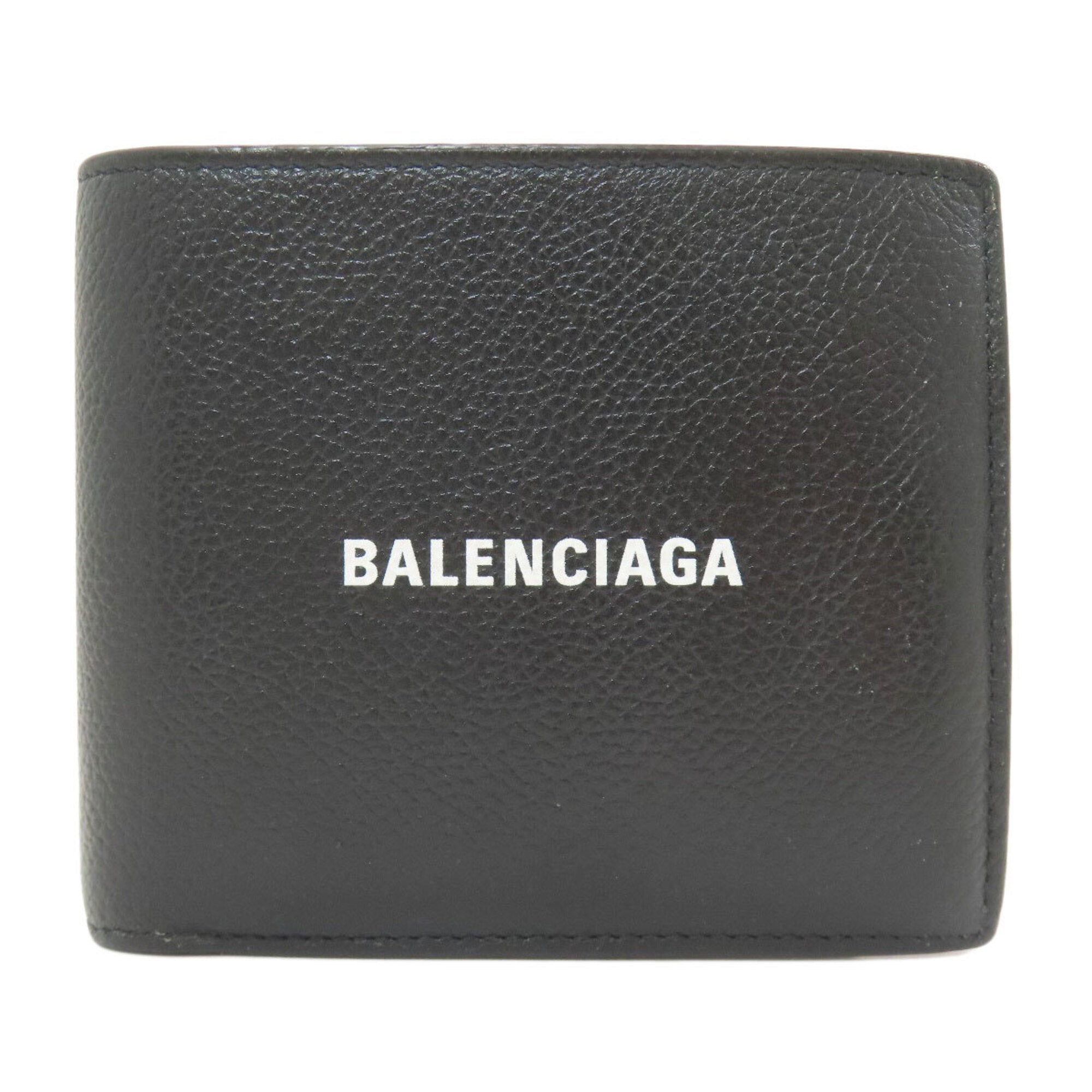 Balenciaga Black Leather Wallet (Bi-Fold) (Pre-Owned)