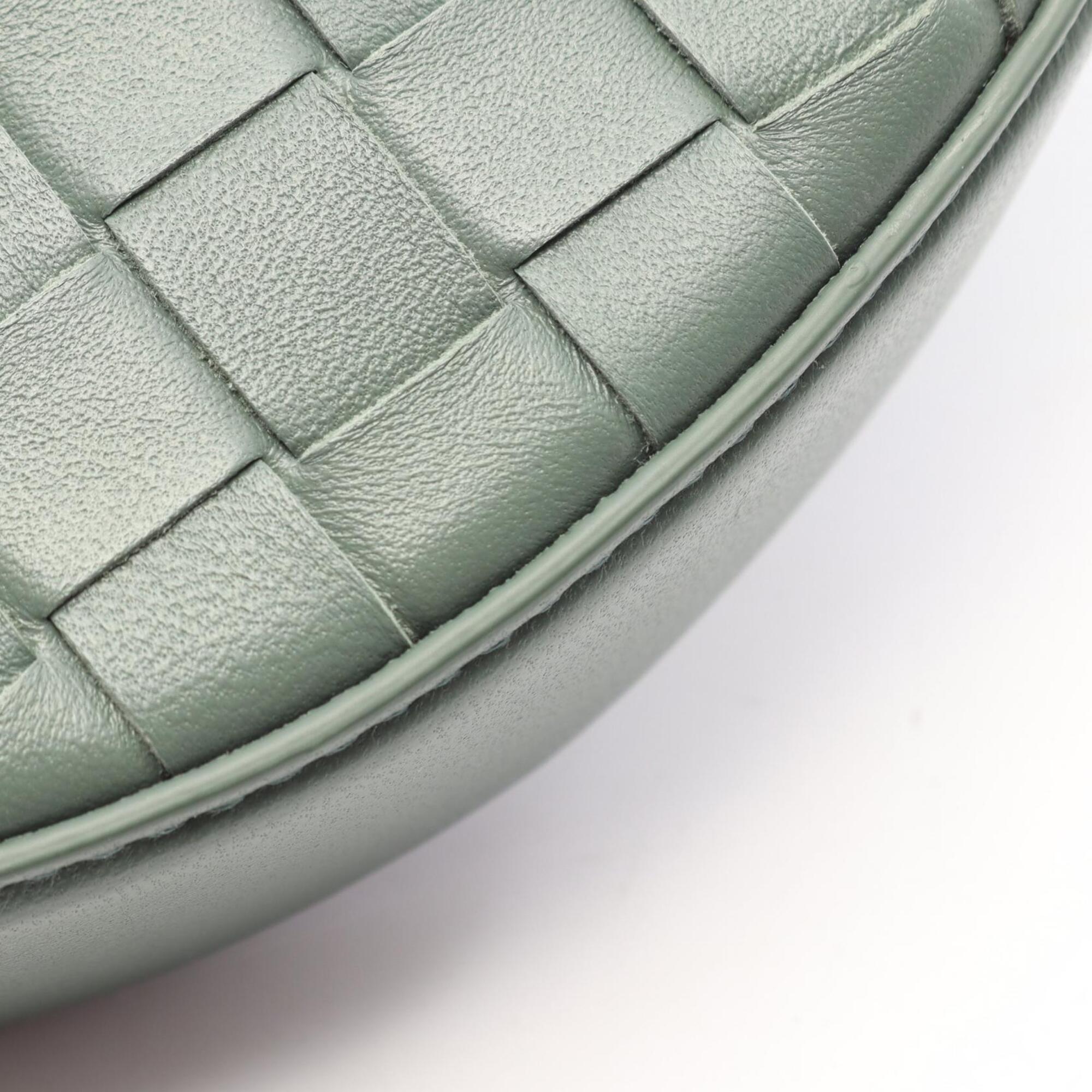 Bottega Veneta Green Intrecciato Handbag (Pre-Owned)