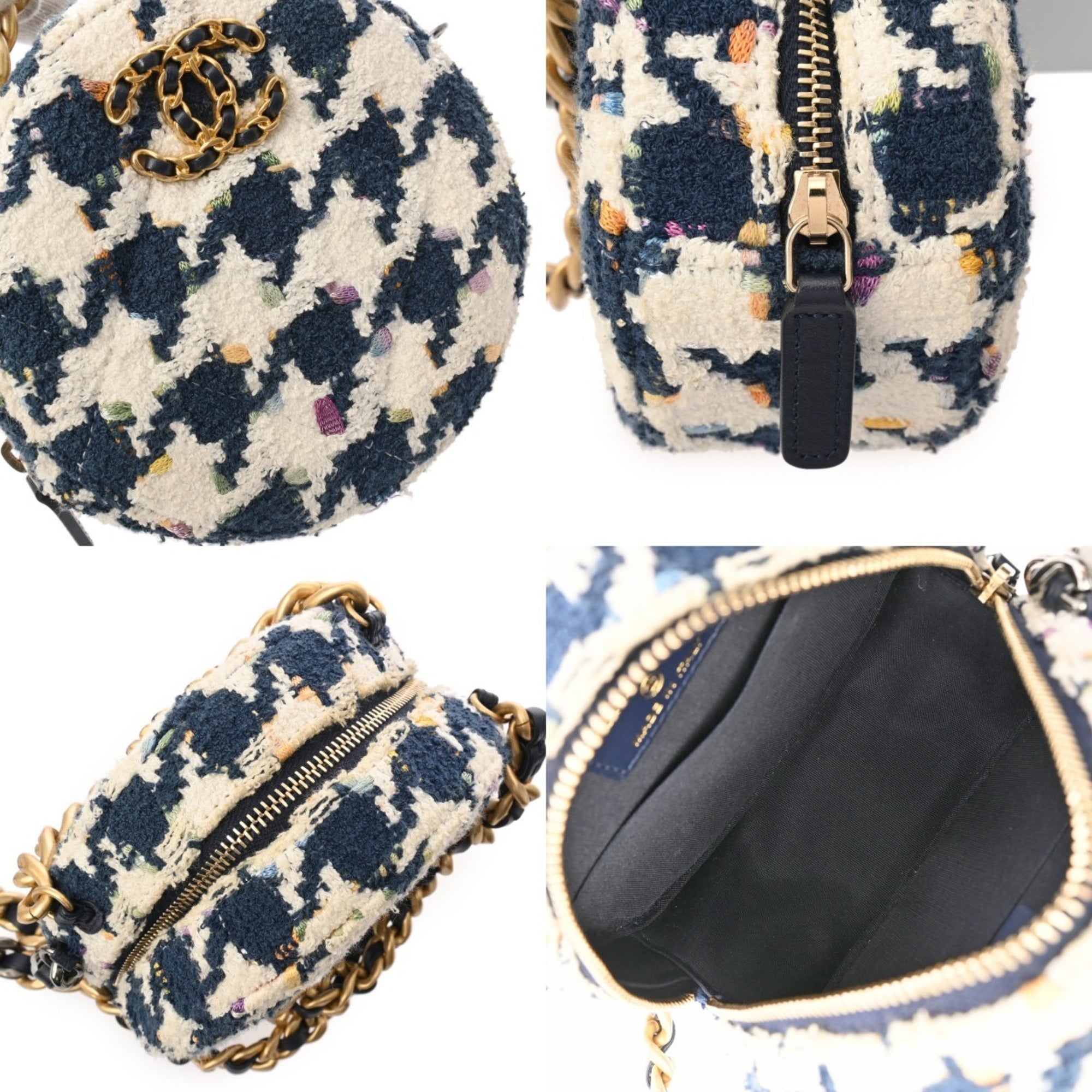 Chanel Multi-Color Tweed Shoulder Bag (Pre-Owned)