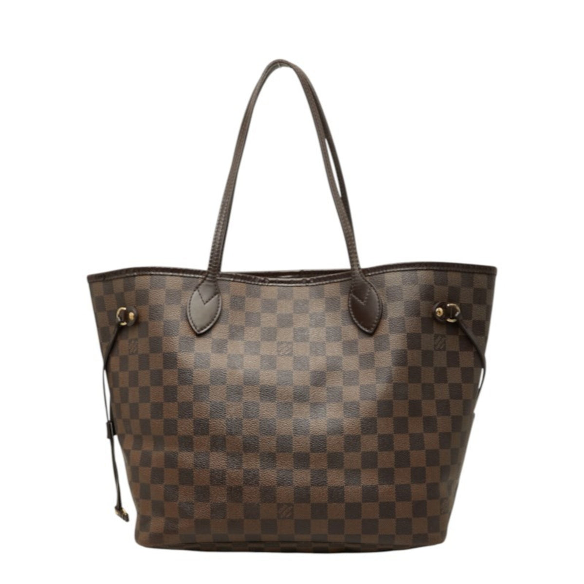 Louis Vuitton Damier Brown Damier Canvas Pvc Leather Shoulder Bag Tote Bag (Pre-Owned)