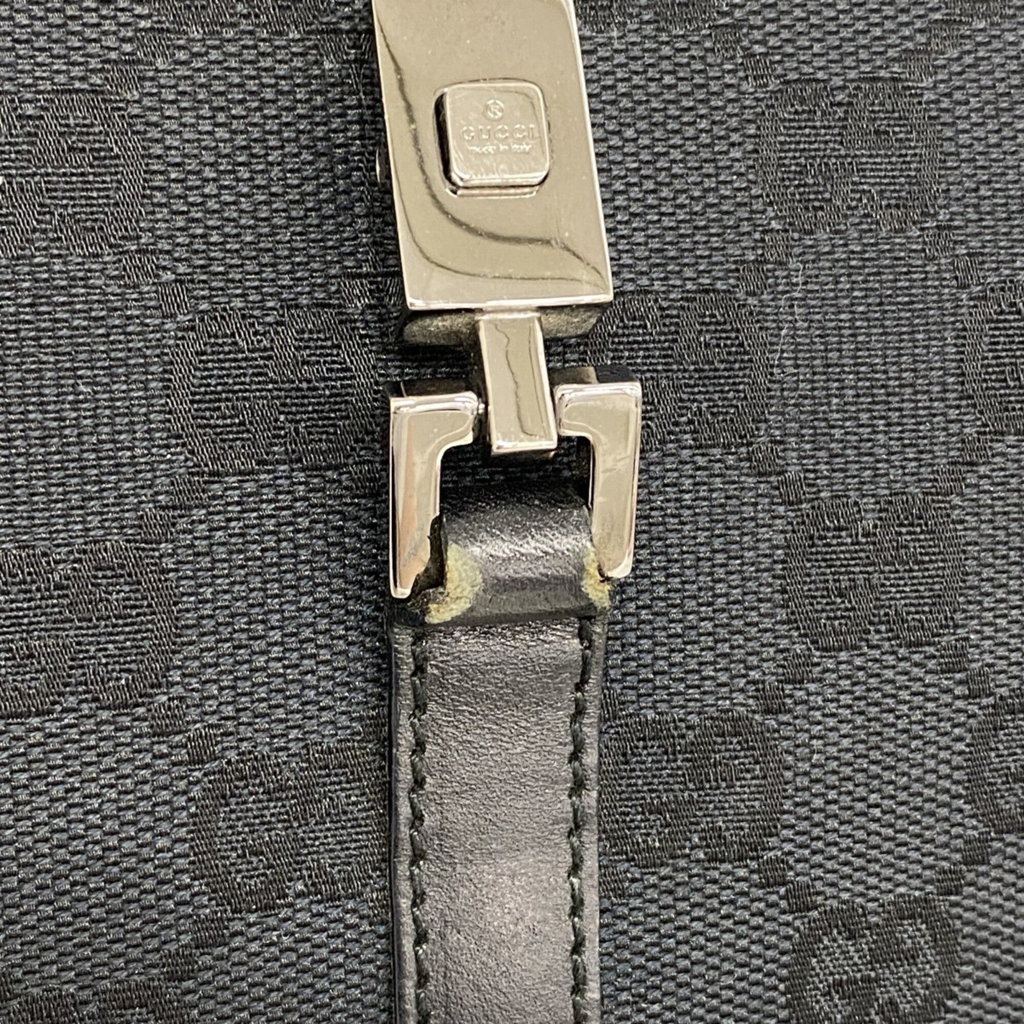 Gucci Black Canvas Handbag (Pre-Owned)