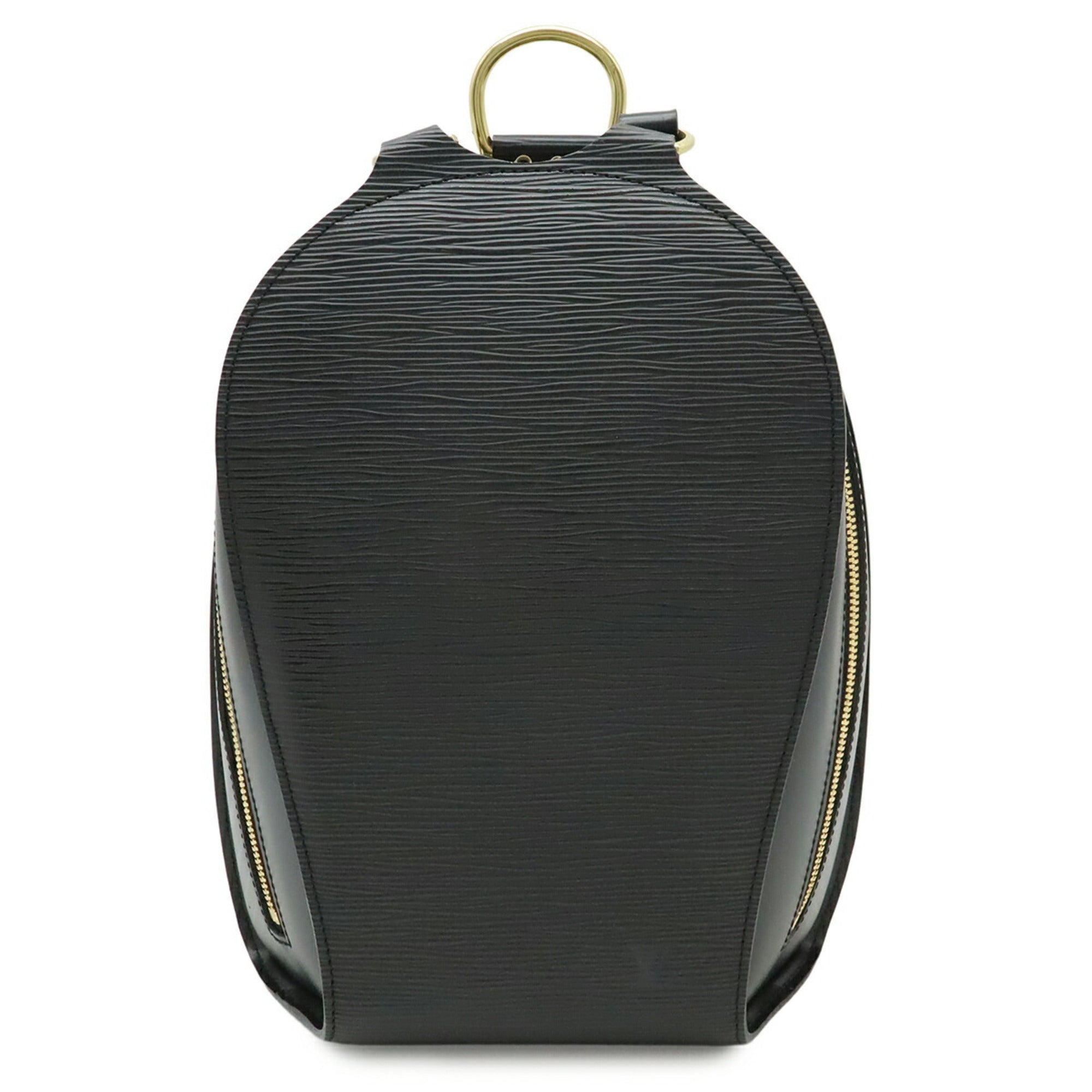 Louis Vuitton Black Noir Epi Leather Backpack Shoulder Bag (Pre-Owned)