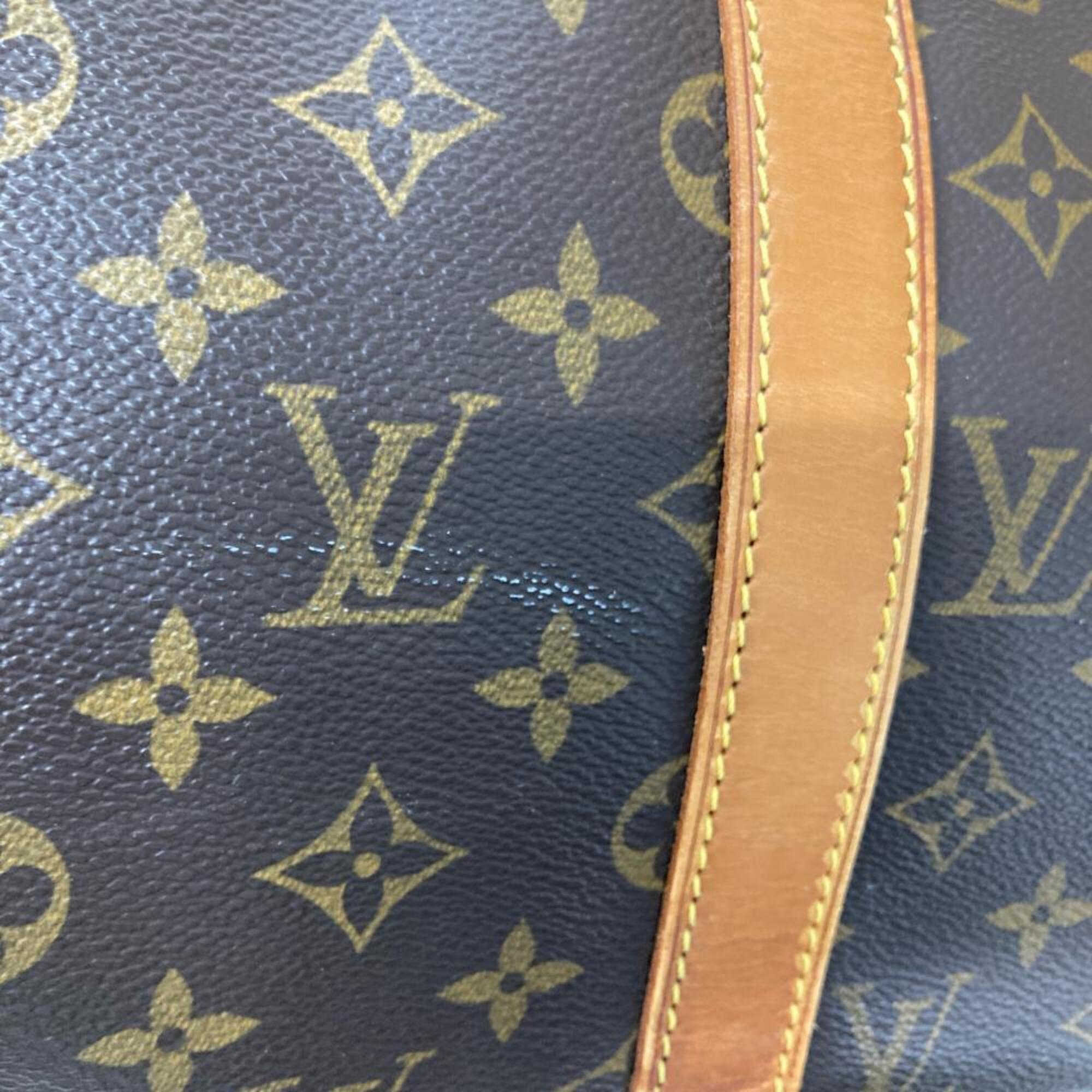 Louis Vuitton Brown Monogram Canvas Boston Bag (Pre-Owned)