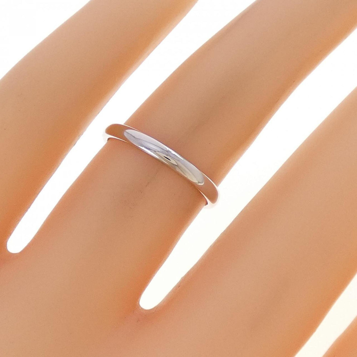 Tiffany Platinum 950 Band Ring (Pre-Owned)