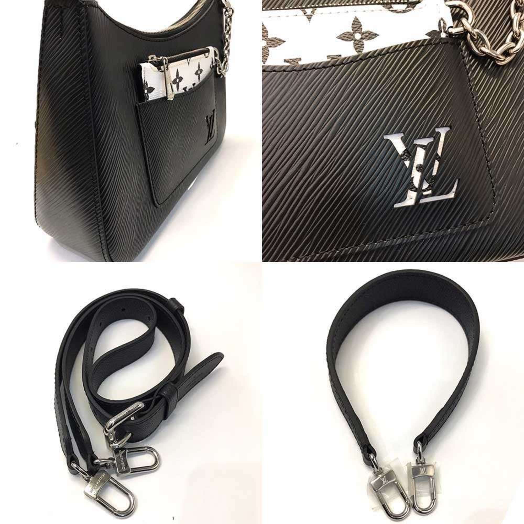Louis Vuitton Epi Black Epi Leather Shoulder Bag (Pre-Owned)