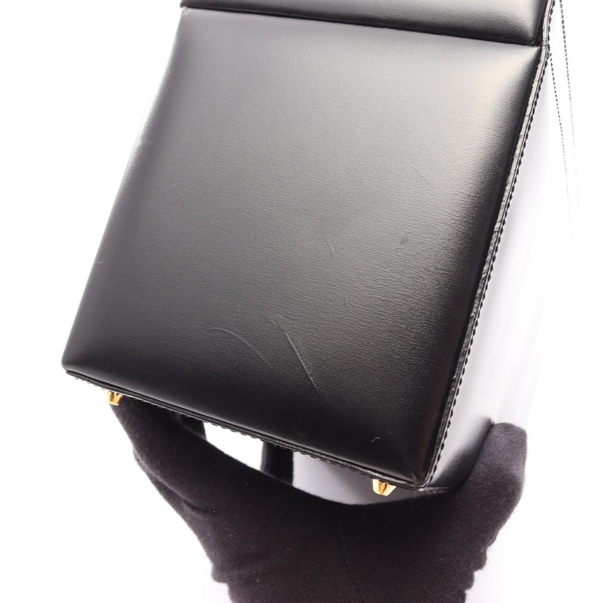 Loewe Black Leather Handbag (Pre-Owned)