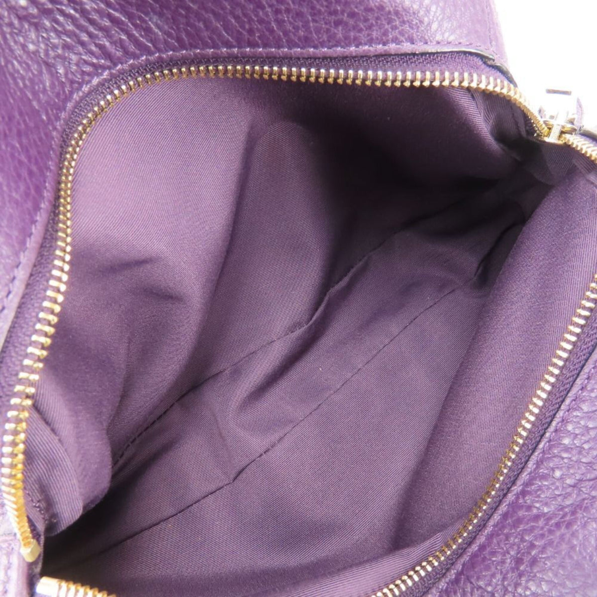 Coach Purple Leather Tote Bag (Pre-Owned)