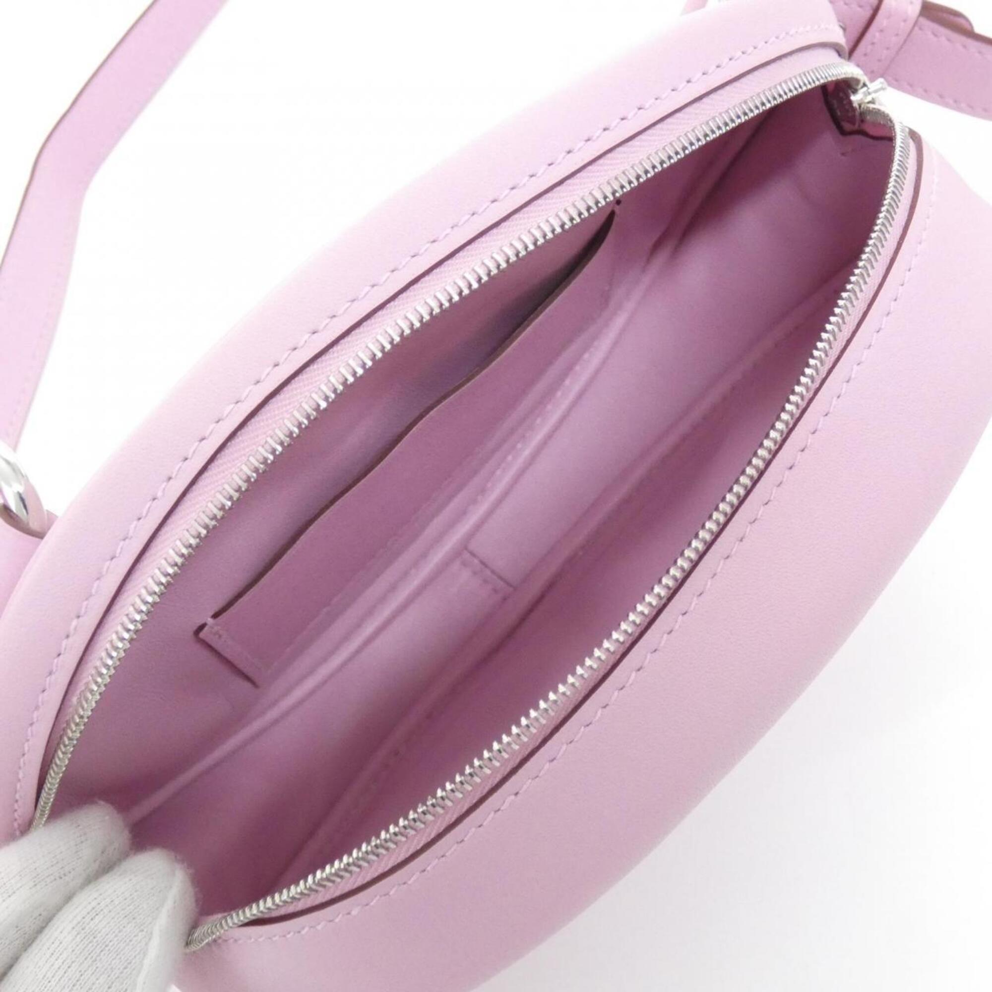 Hermes Pink Swift Leather Shoulder Bag (Pre-Owned)