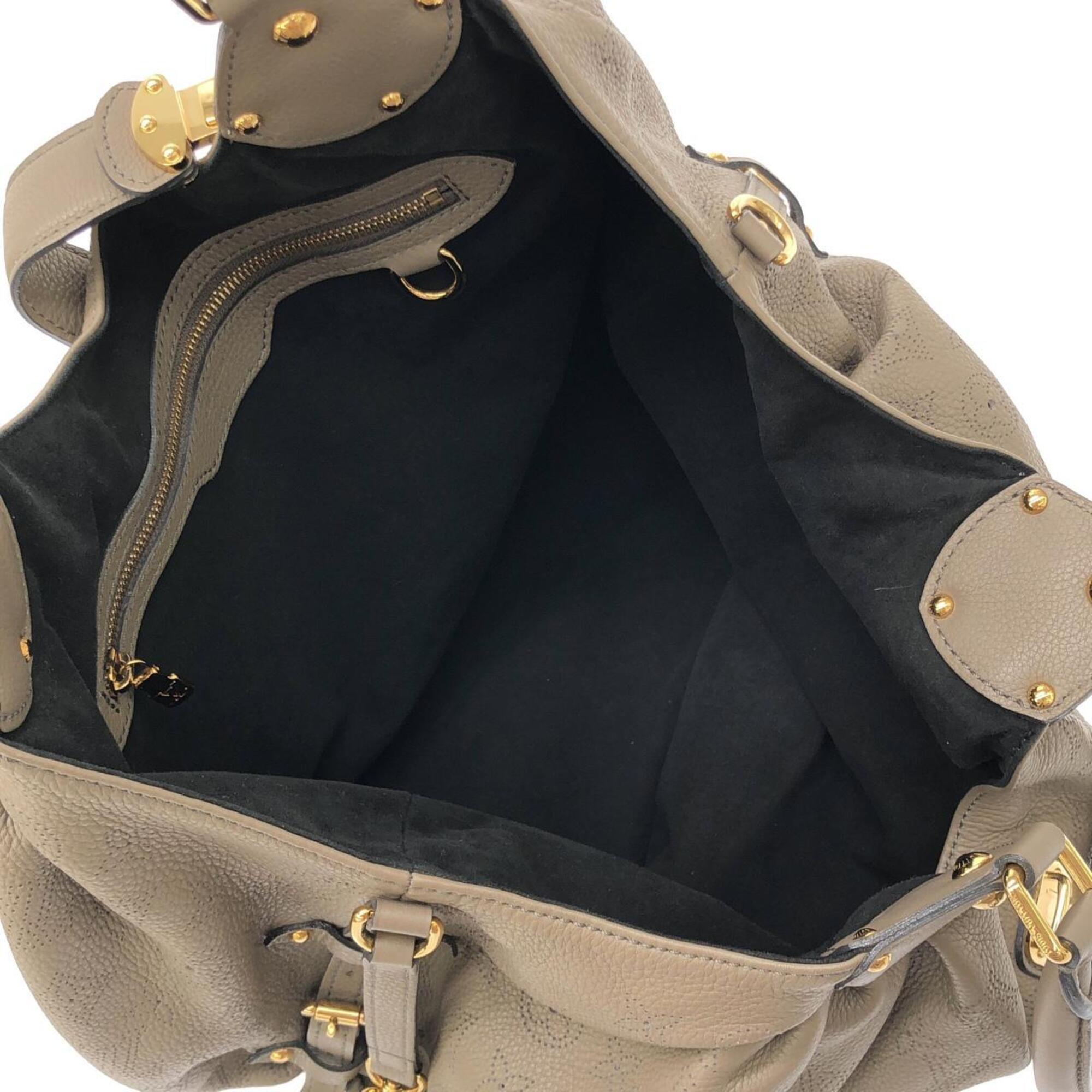 Louis Vuitton Beige Leather Handbag (Pre-Owned)