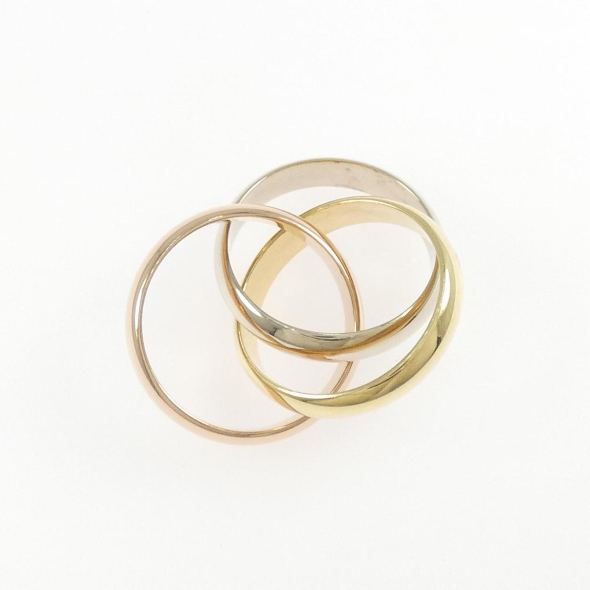 Cartier Yellow Gold (18K) Pink Gold (18K) White Gold (18K) Band Ring (Pre-Owned)