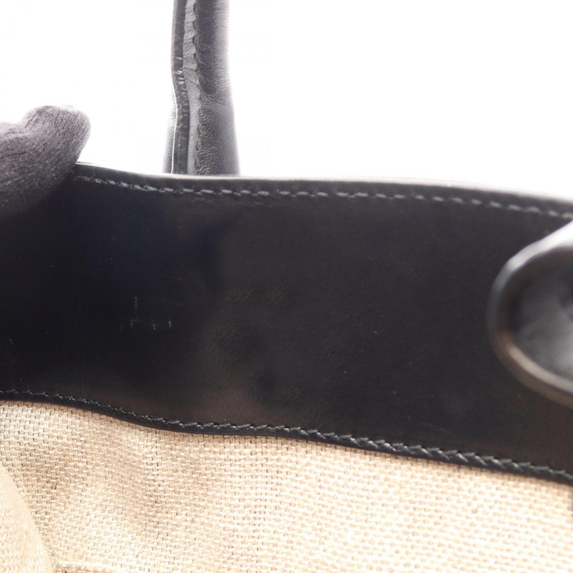 Balenciaga Black Leather Handbag (Pre-Owned)