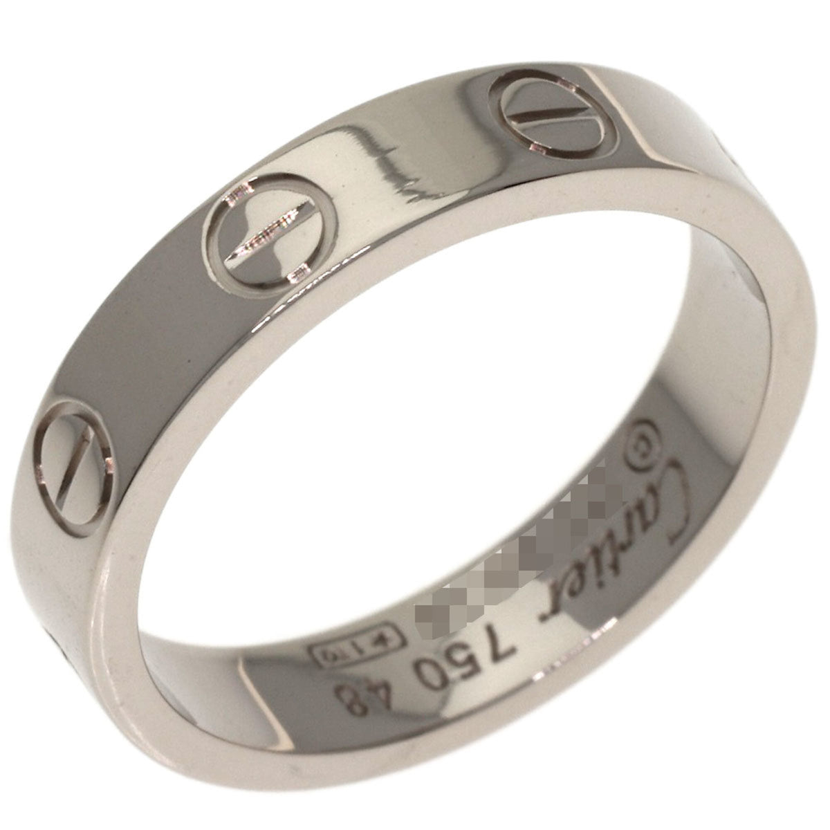 Cartier White Gold (18K) Band Ring (Pre-Owned)