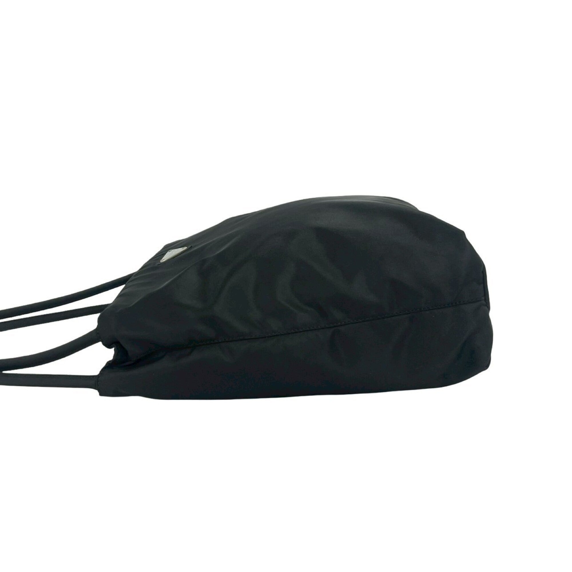 Prada Black Nylon Handbag Shoulder Bag Tote Bag (Pre-Owned)