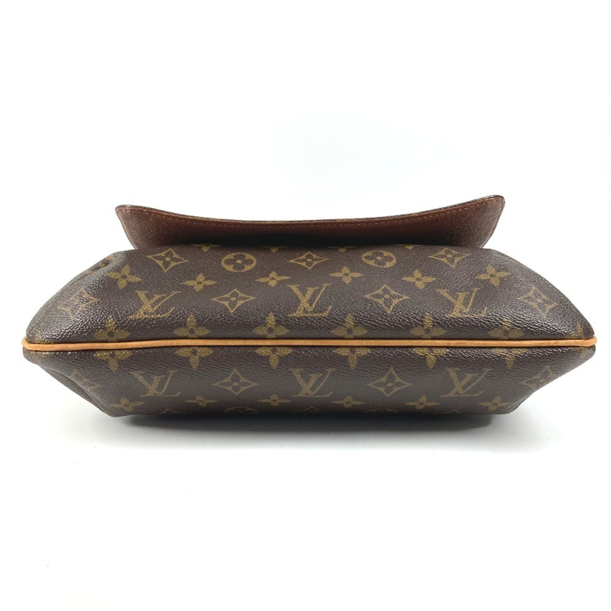 Louis Vuitton Brown Monogram Shoulder Bag (Pre-Owned)