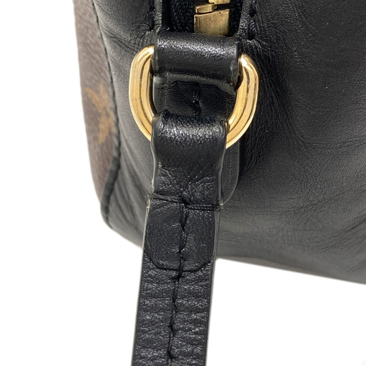 Louis Vuitton Black Brown Monogram Monogram Shoulder Bag (Pre-Owned)