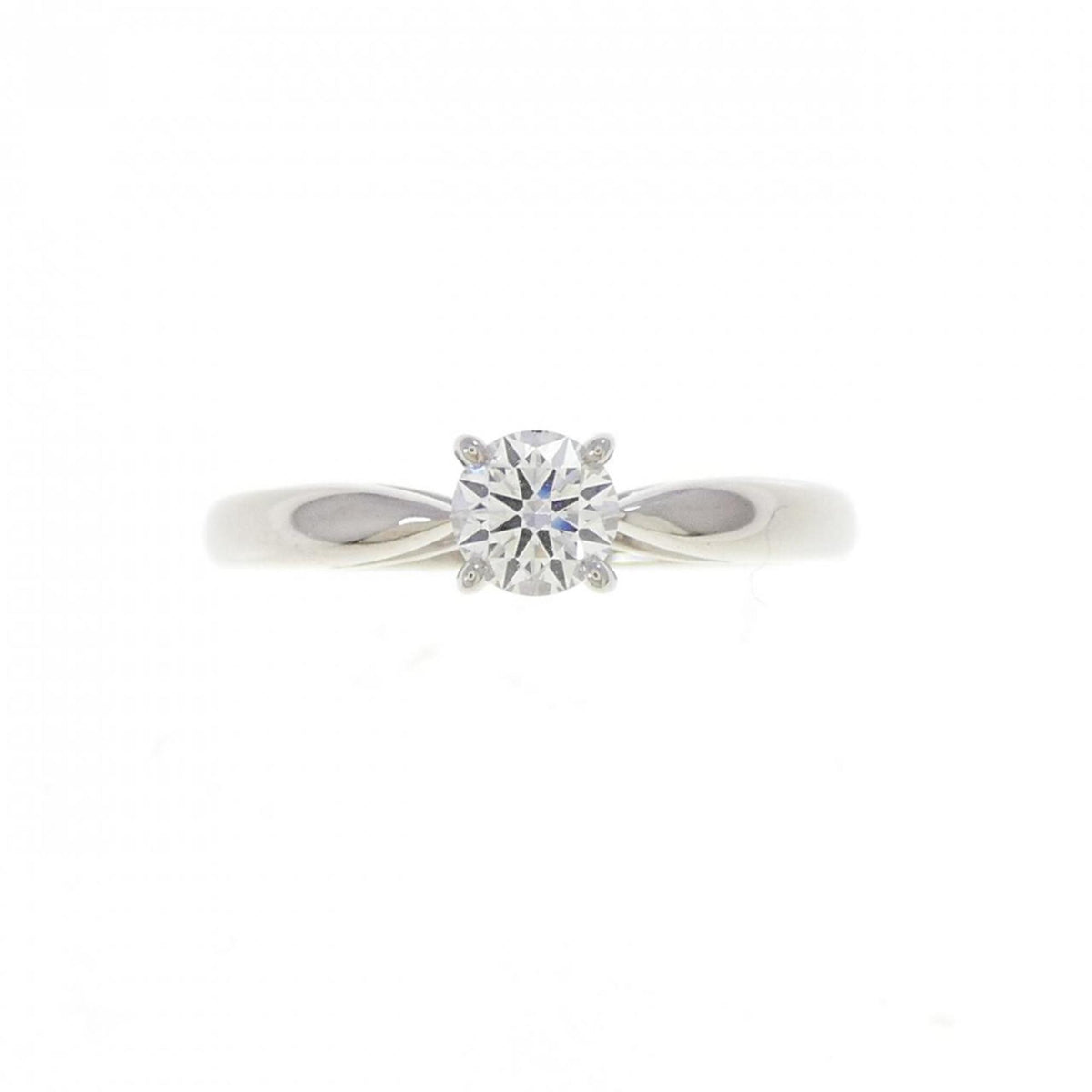 Van Cleef & Arpels Platinum 950 Band Ring (Pre-Owned)