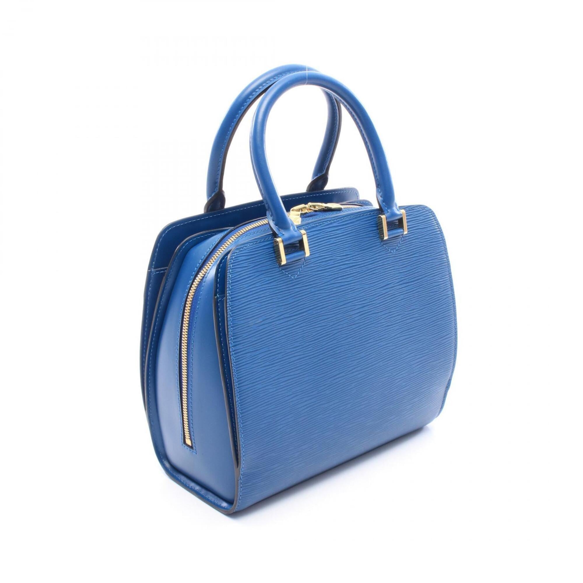 Louis Vuitton Blue Epi Leather Handbag (Pre-Owned)