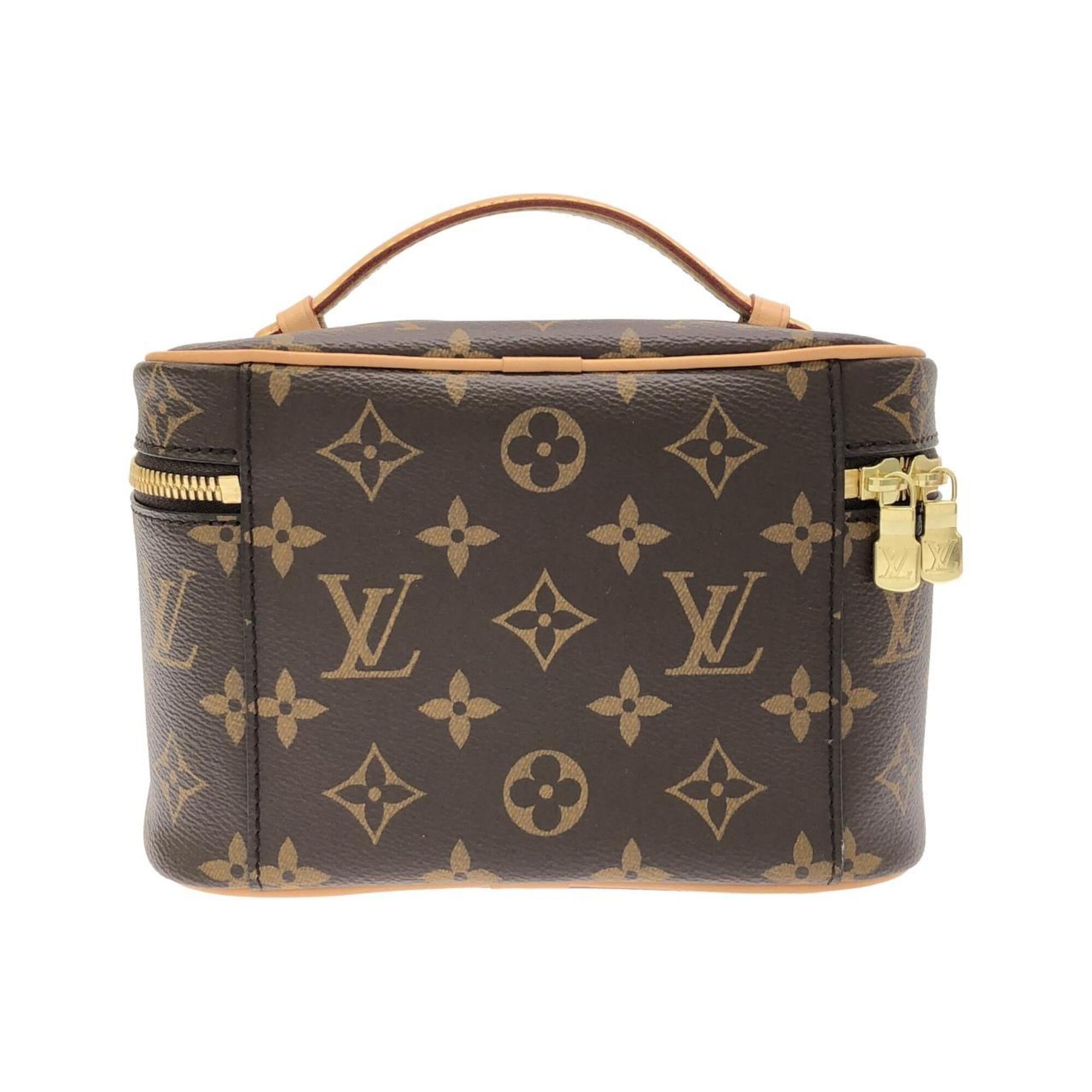 Louis Vuitton Marron Monogram Coated Canvas Handbag (Pre-Owned)