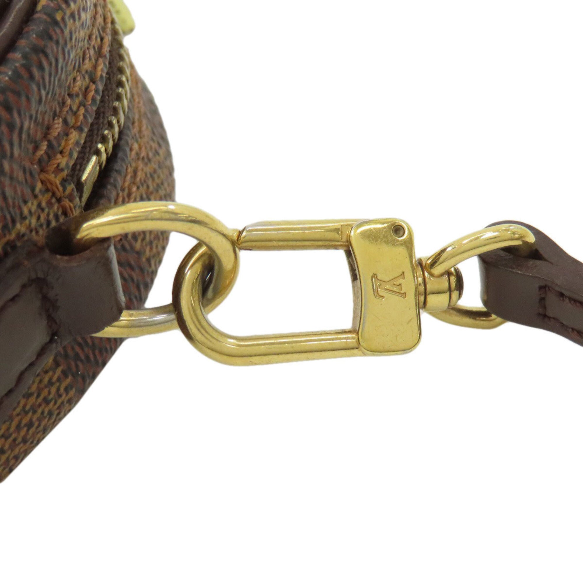 Louis Vuitton Brown Damier Canvas Ebene Damier Canvas Pochette Shoulder Bag (Pre-Owned)