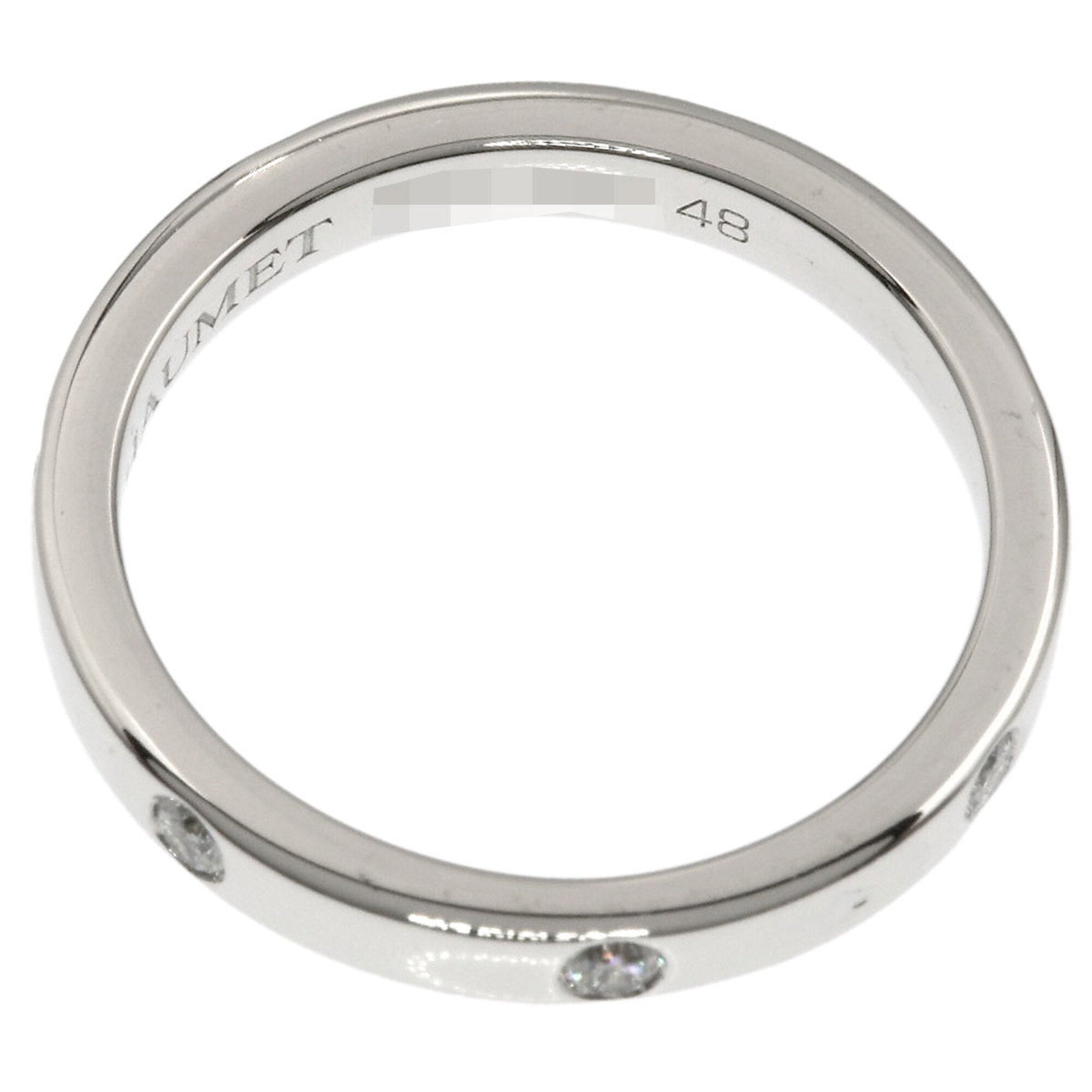 Chaumet Platinum 950 Band Ring (Pre-Owned)