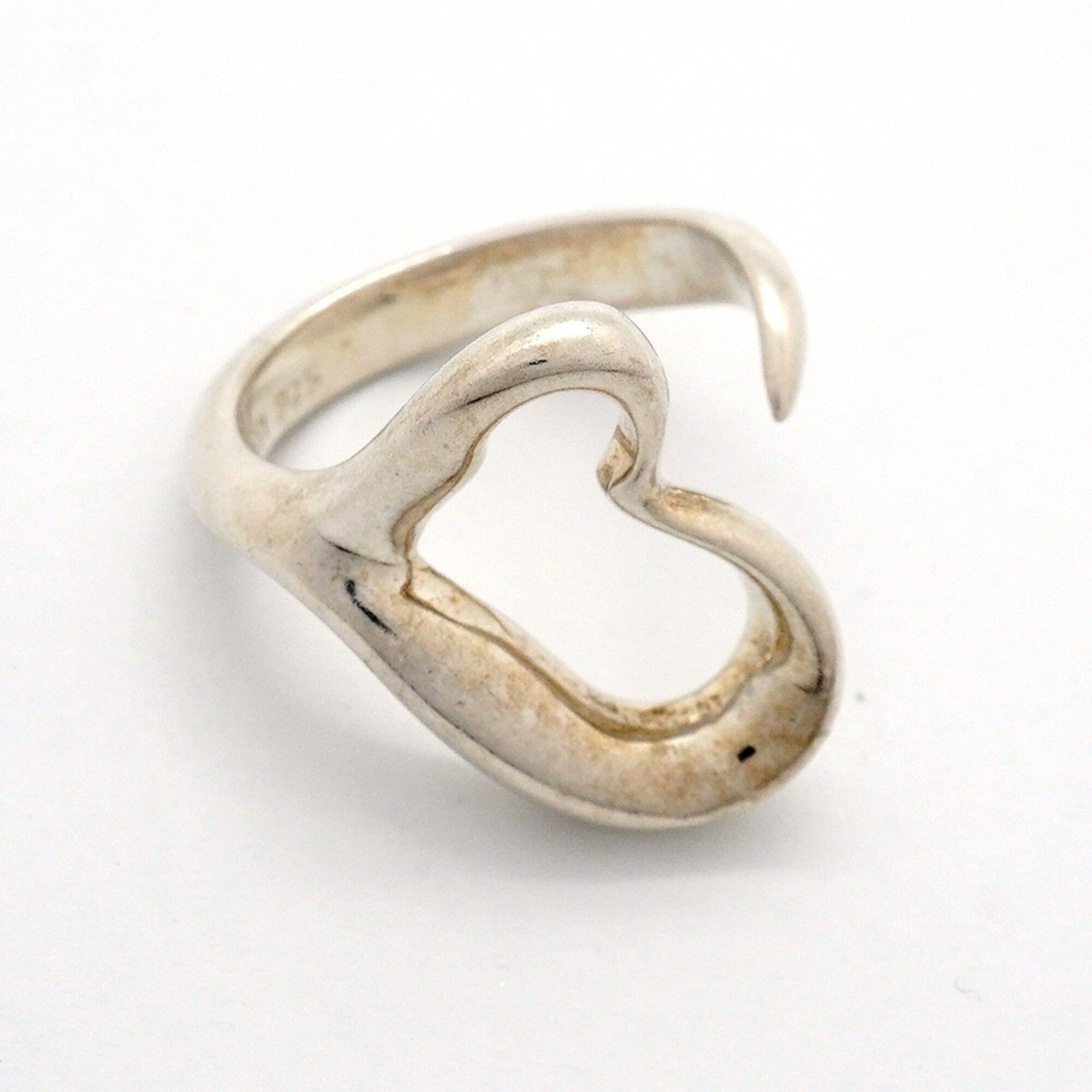 Tiffany Silver 925 Band Ring (Pre-Owned)
