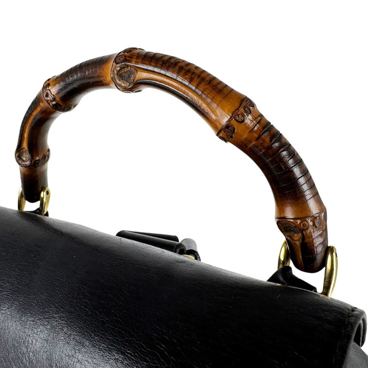 Gucci Black Leather Backpack (Pre-Owned)