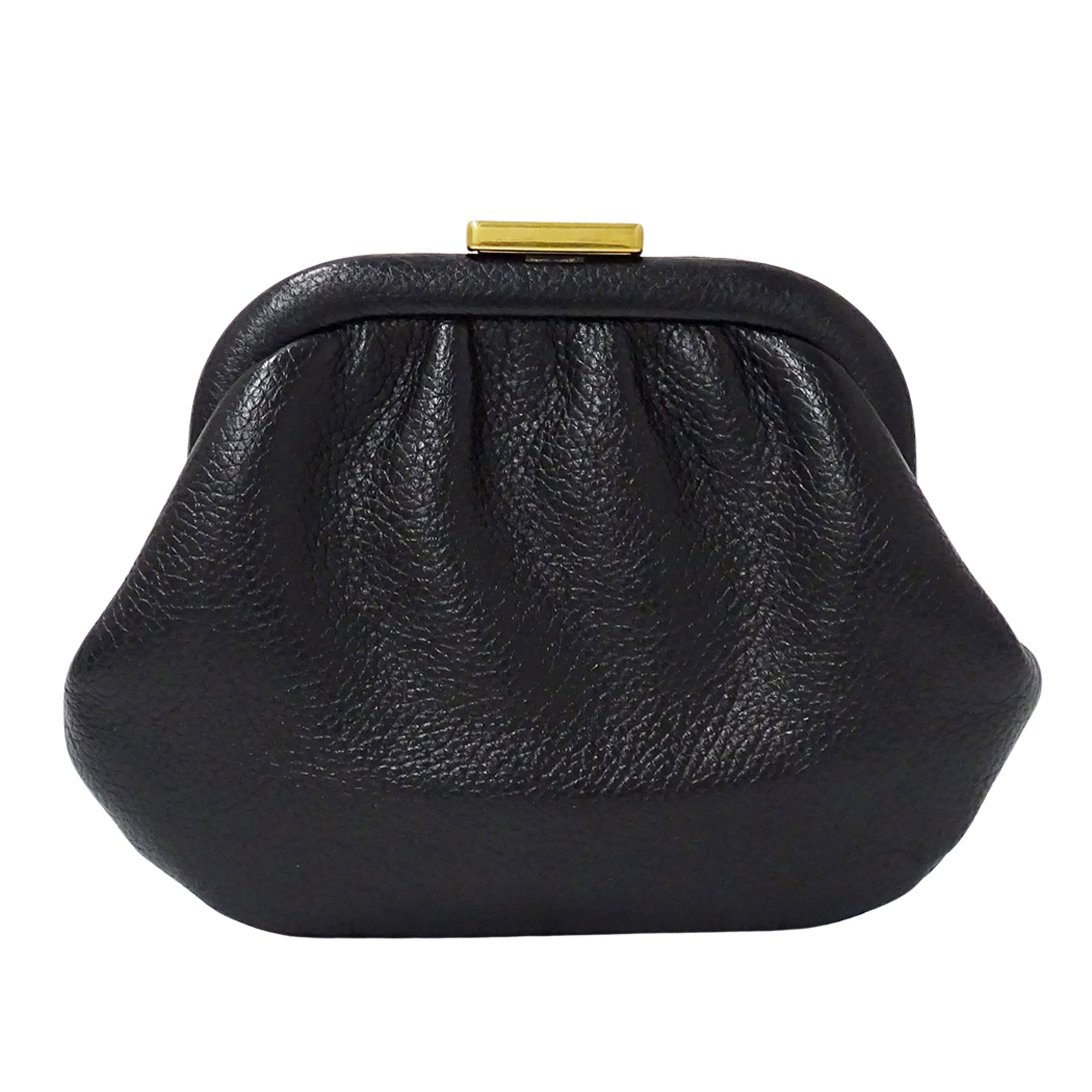 Balenciaga Black Leather Chain/Shoulder Wallet (Pre-Owned)
