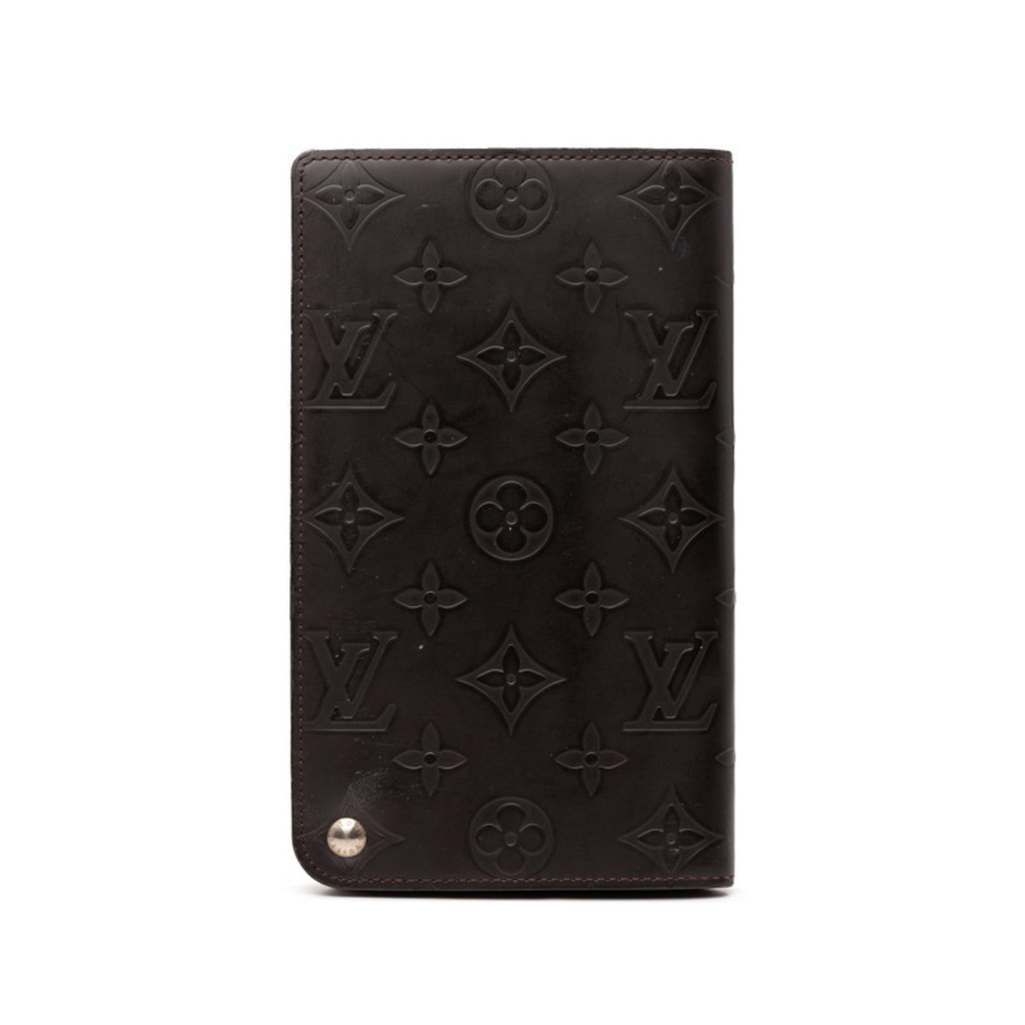 Louis Vuitton Brown Monogram Glacé Monogram Monogram Coin Purse/Coin Case (Pre-Owned)