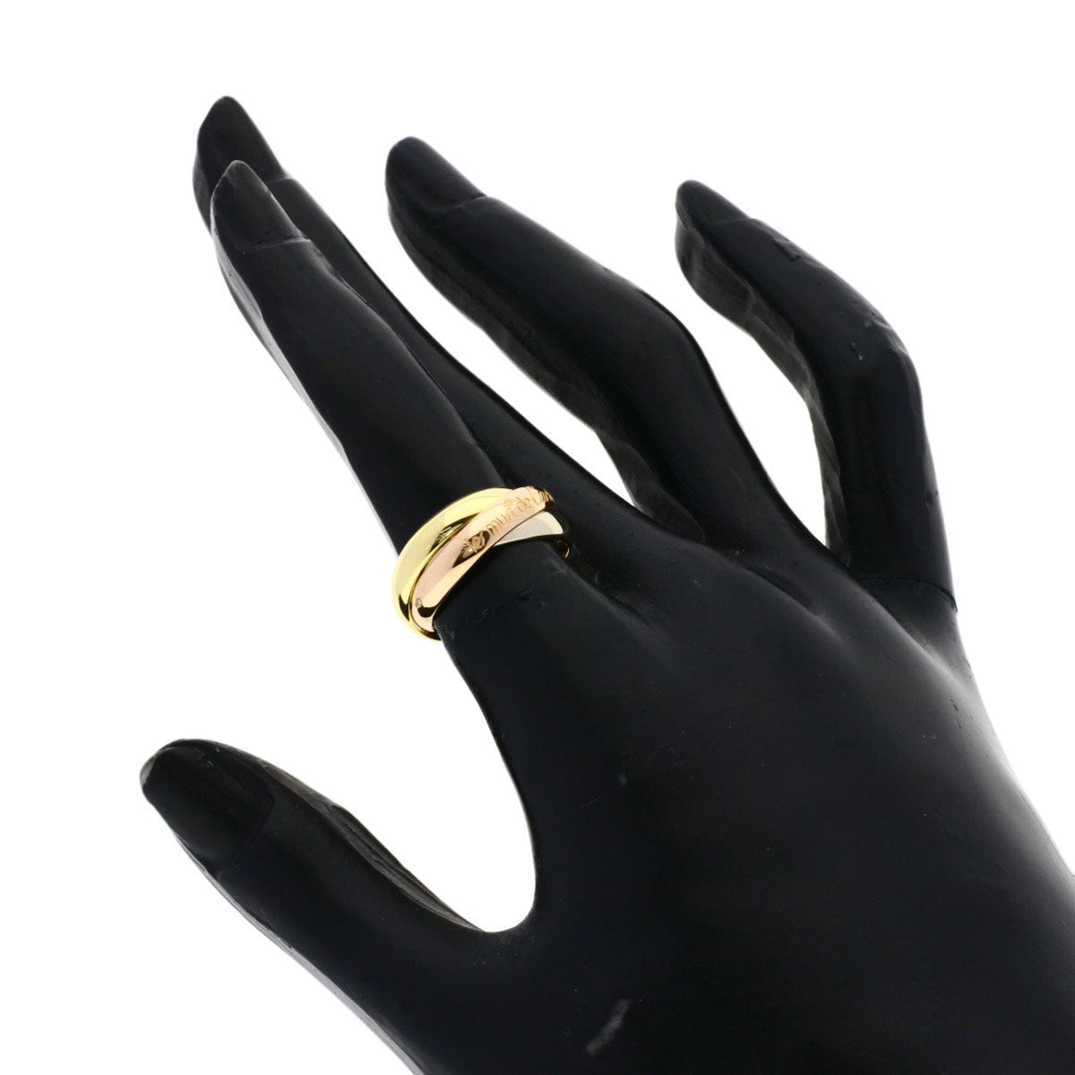 Cartier Pink Gold White Gold Yellow Gold Yellow Gold (18K) Pink Gold (18K) White Gold (18K) Band Ring (Pre-Owned)