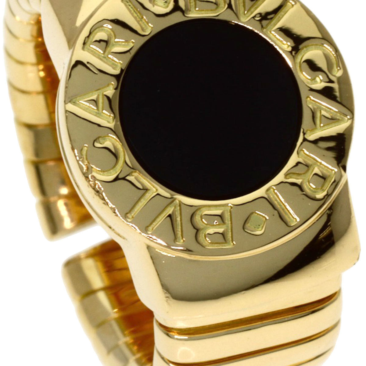 Bvlgari Yellow Gold Yellow Gold (18K) Band Ring (Pre-Owned)
