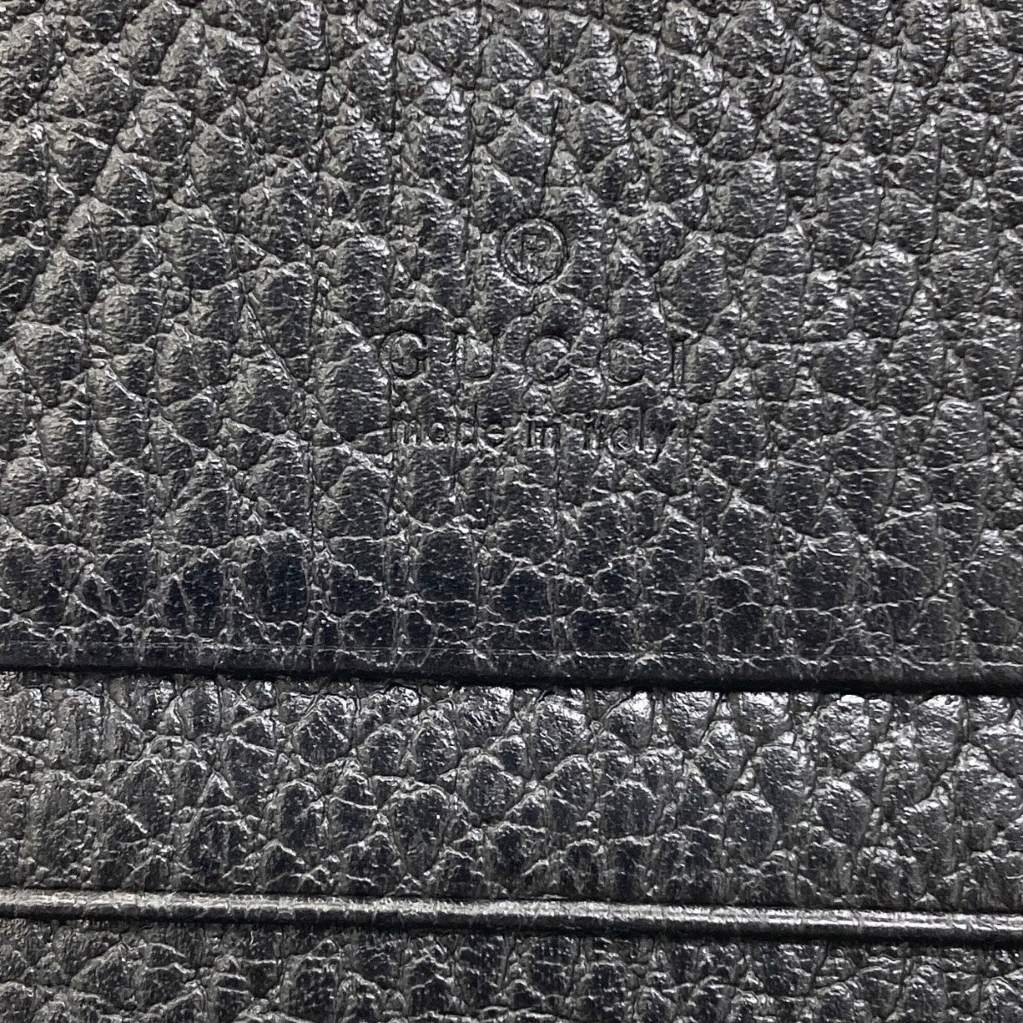 Gucci Black Leather Wallet (Bi-Fold) (Pre-Owned)