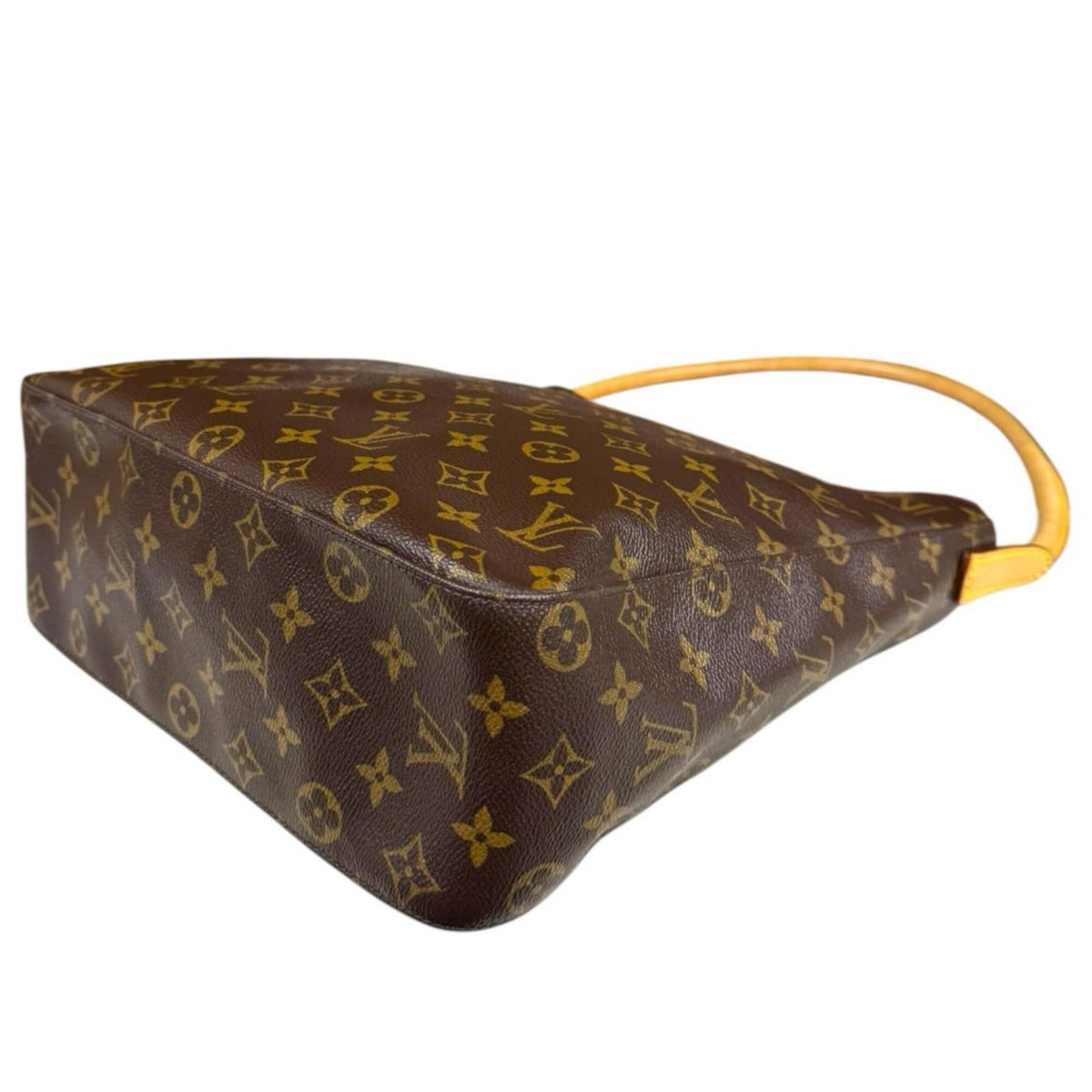 Louis Vuitton Brown Monogram Shoulder Bag (Pre-Owned)
