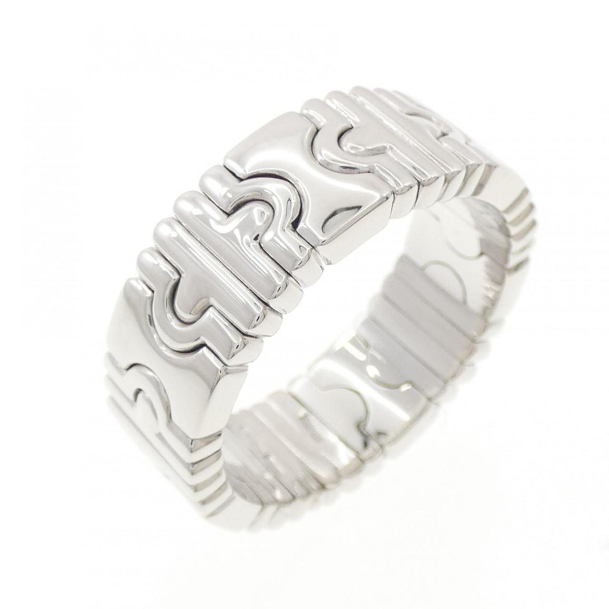 Bvlgari White Gold (18K) Band Ring (Pre-Owned)