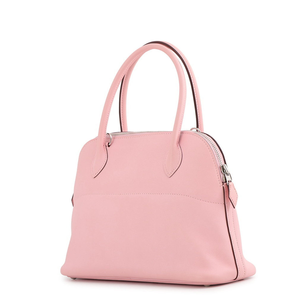 Hermes Bolide Rose Sakura Swift Leather Handbag (Pre-Owned)