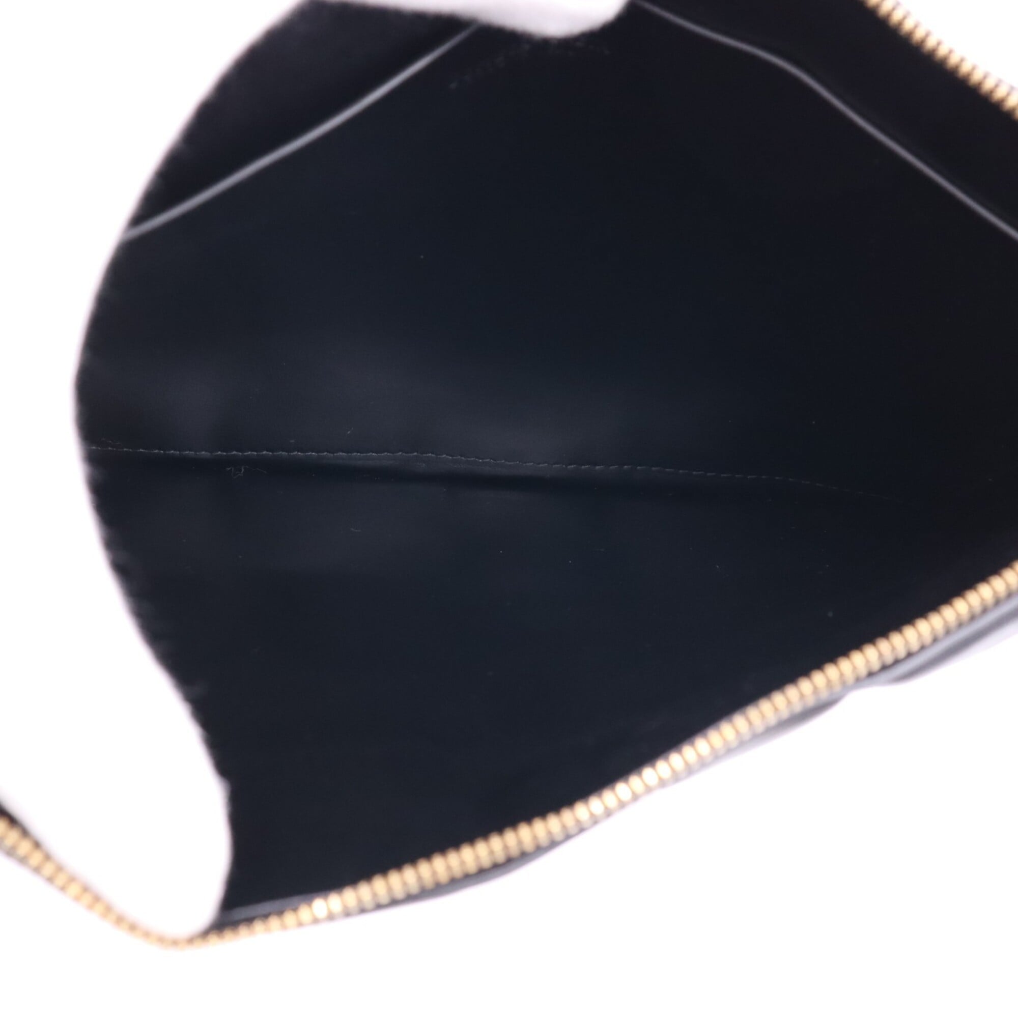 Bottega Veneta Black Leather Clutch Bag (Pre-Owned)