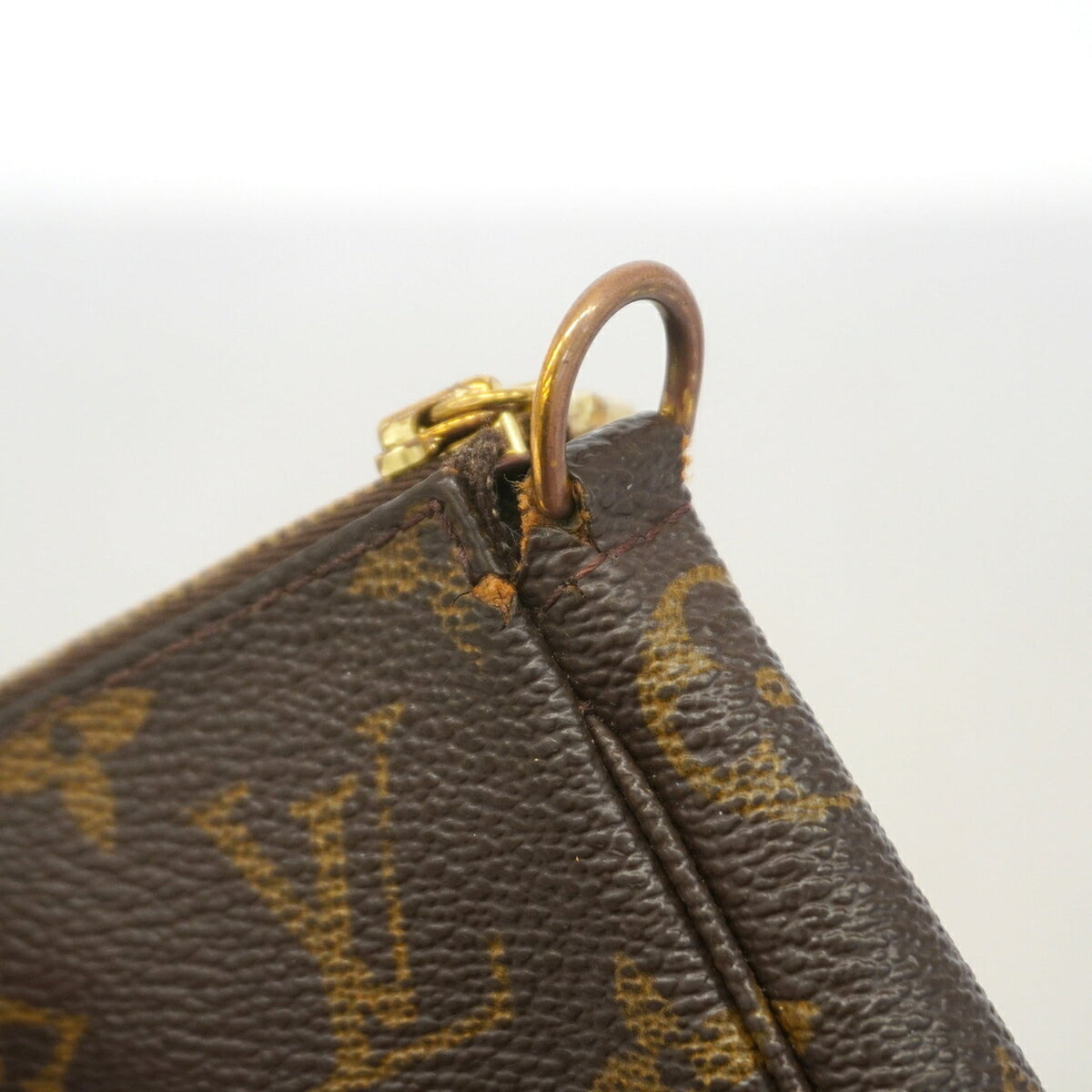 Louis Vuitton Brown Pouch (Pre-Owned)