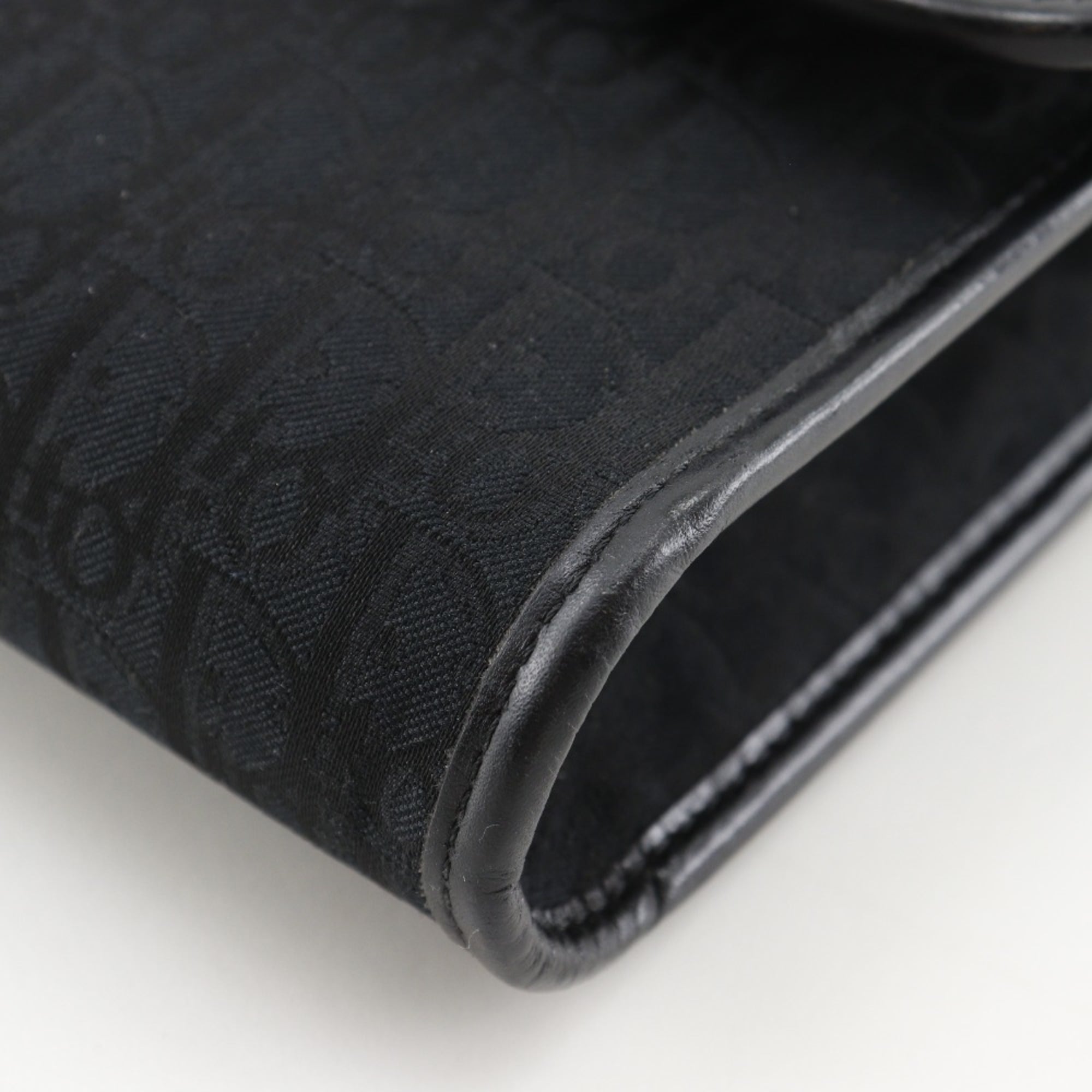 Christian Dior Black Canvas Shoulder Bag (Pre-Owned)