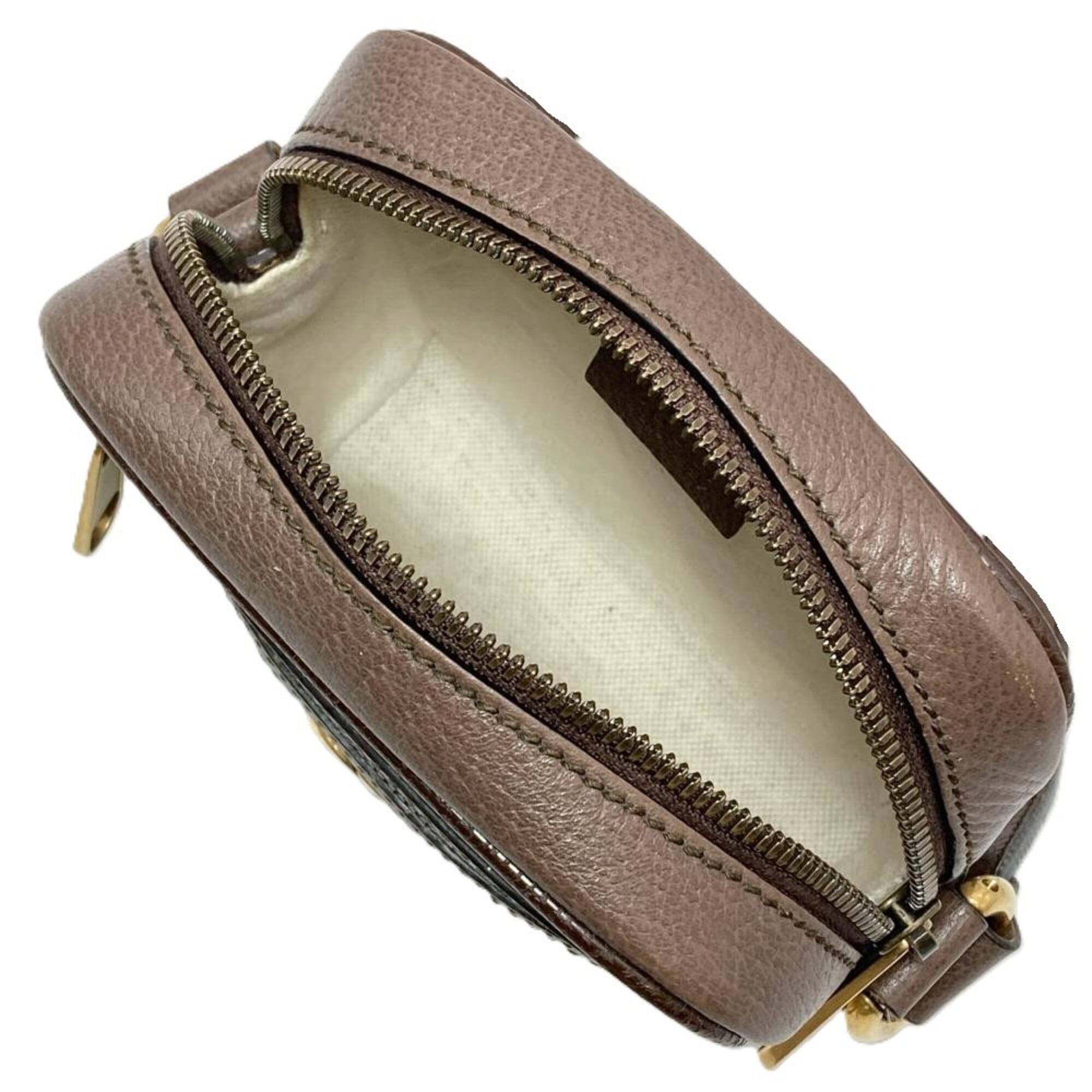 Gucci Ophidia Beige Gg Supreme Messenger Bag Shoulder Bag (Pre-Owned)