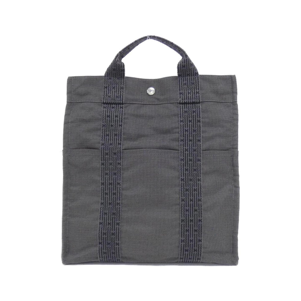 Hermes Black Canvas Backpack (Pre-Owned)