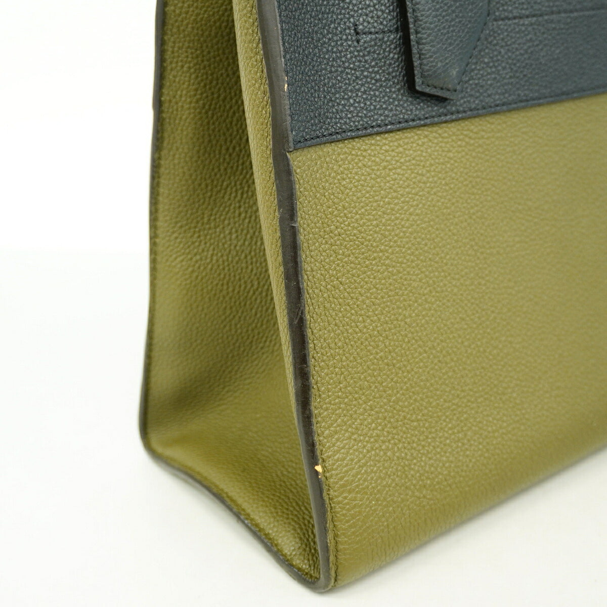 Louis Vuitton Khaki Noir Handbag (Pre-Owned)