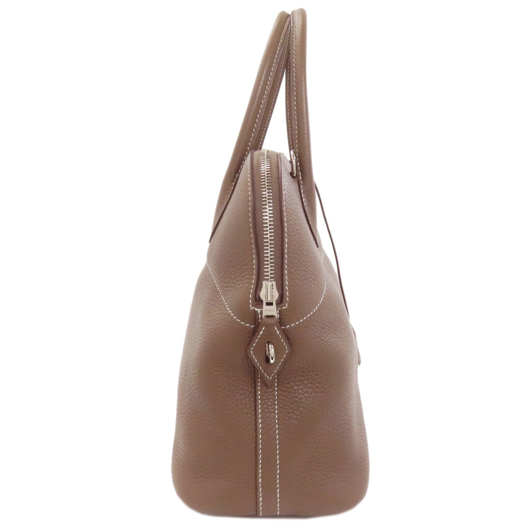 Hermes Bolide Etoupe Gray Handbag (Pre-Owned)
