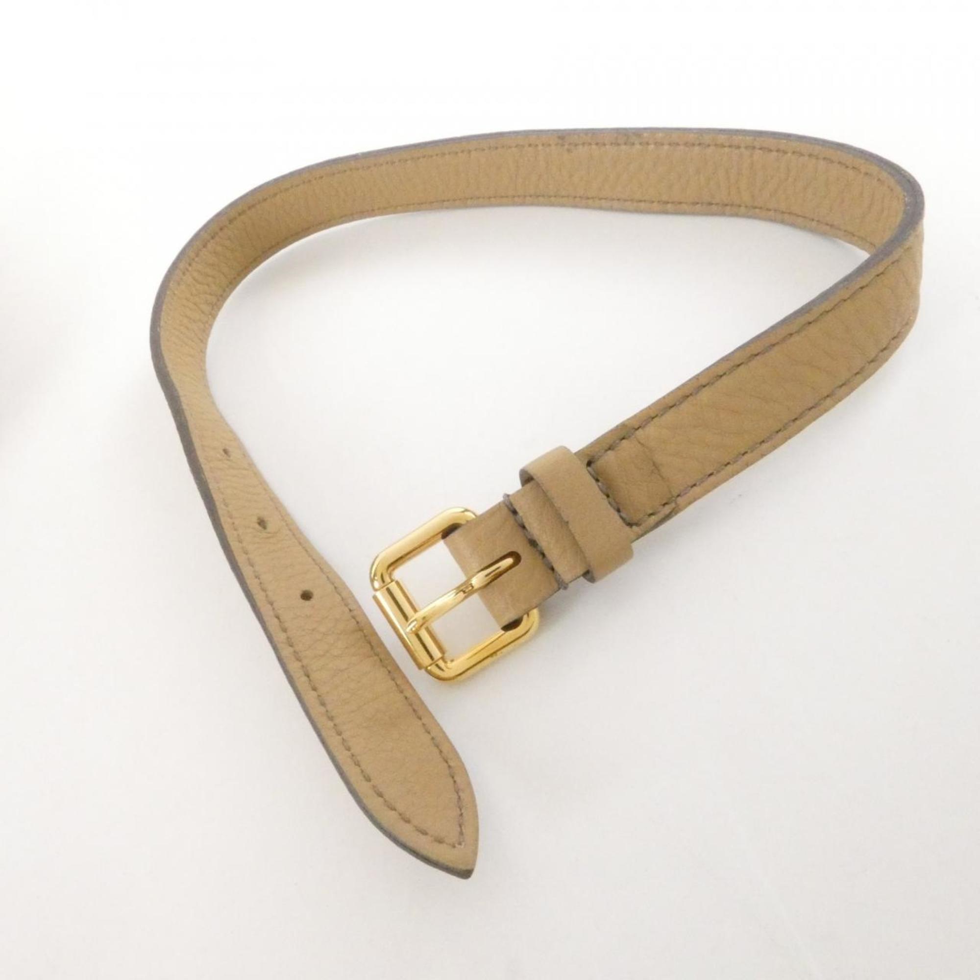 Louis Vuitton Biscuit Leather Shoulder Bag (Pre-Owned)