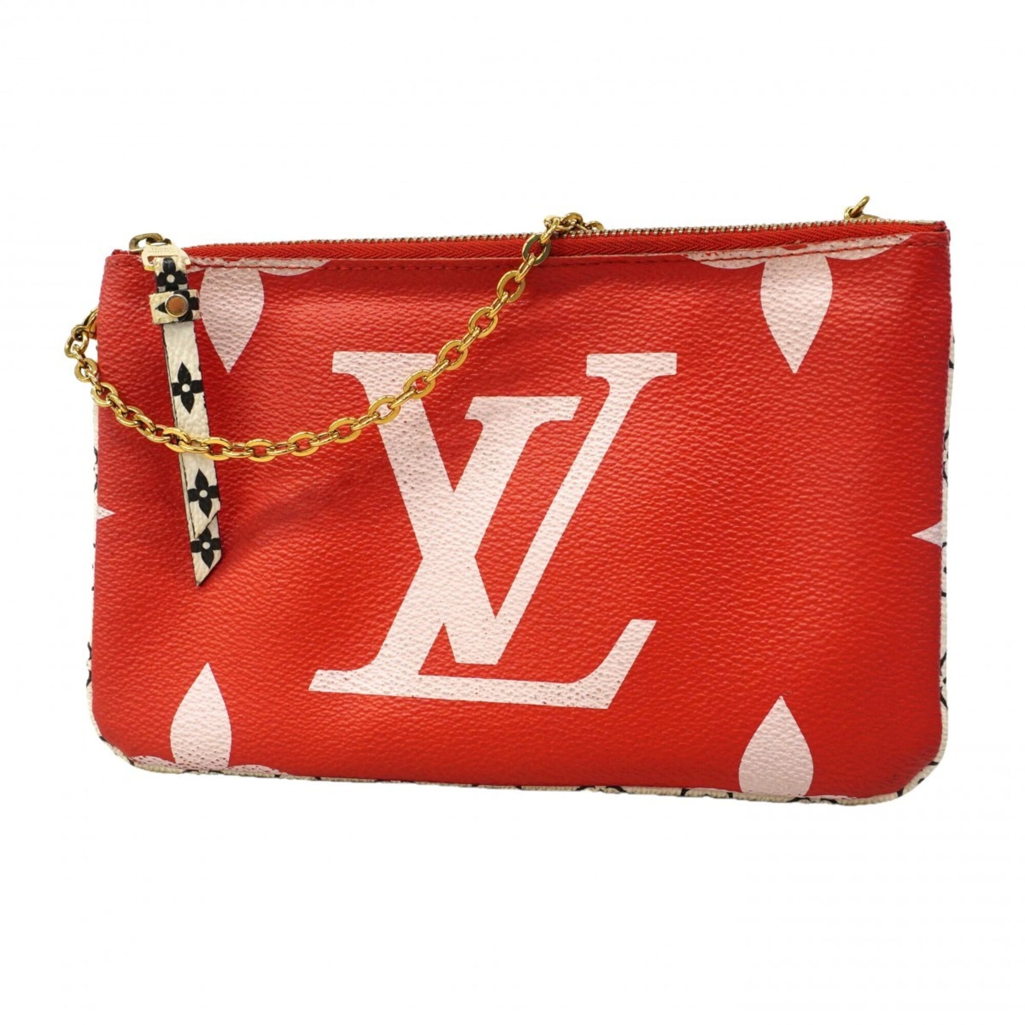 Louis Vuitton Pink Red Color Shoulder Bag (Pre-Owned)