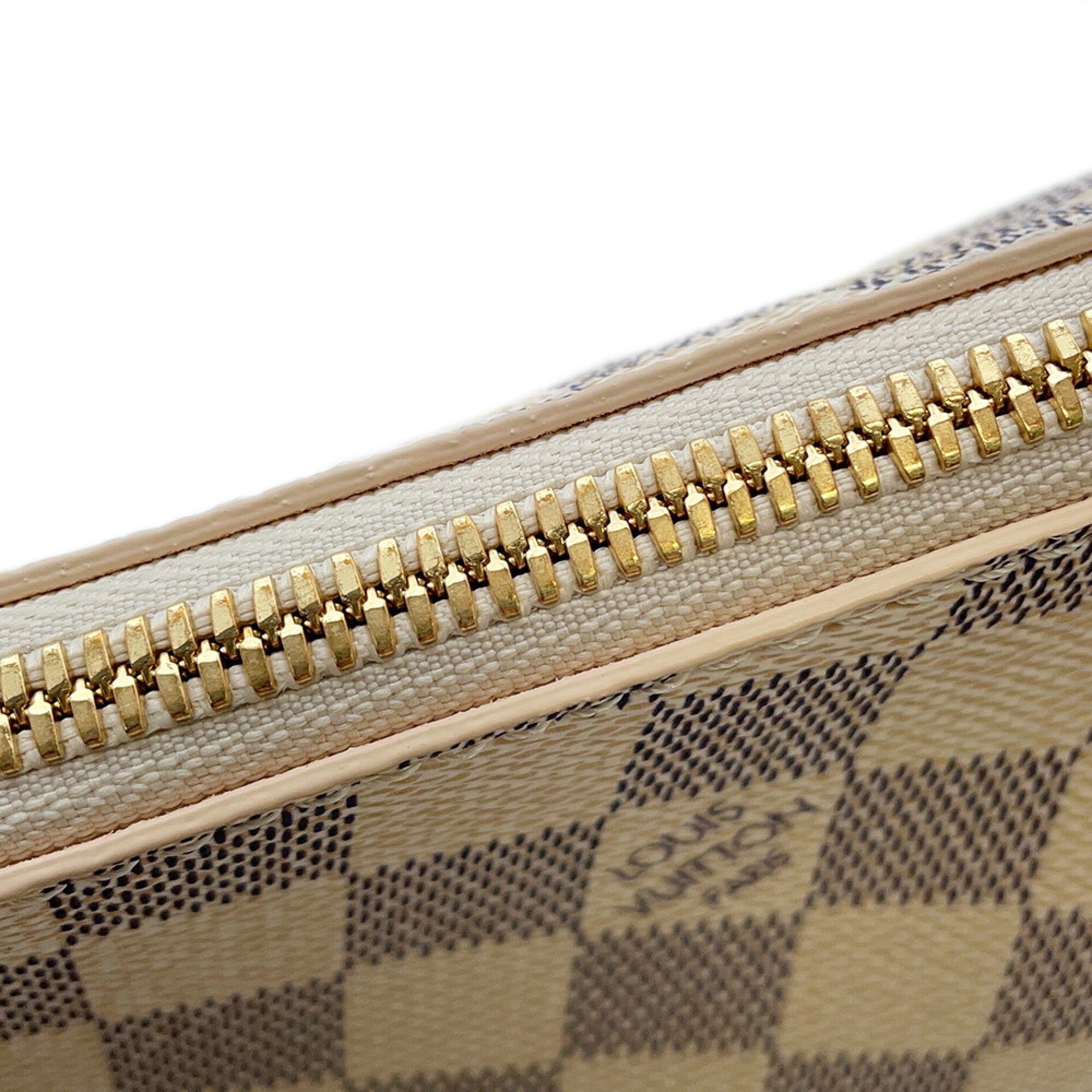 Louis Vuitton Damier Azur Beige Damier Azur Handbag Shoulder Bag (Pre-Owned)