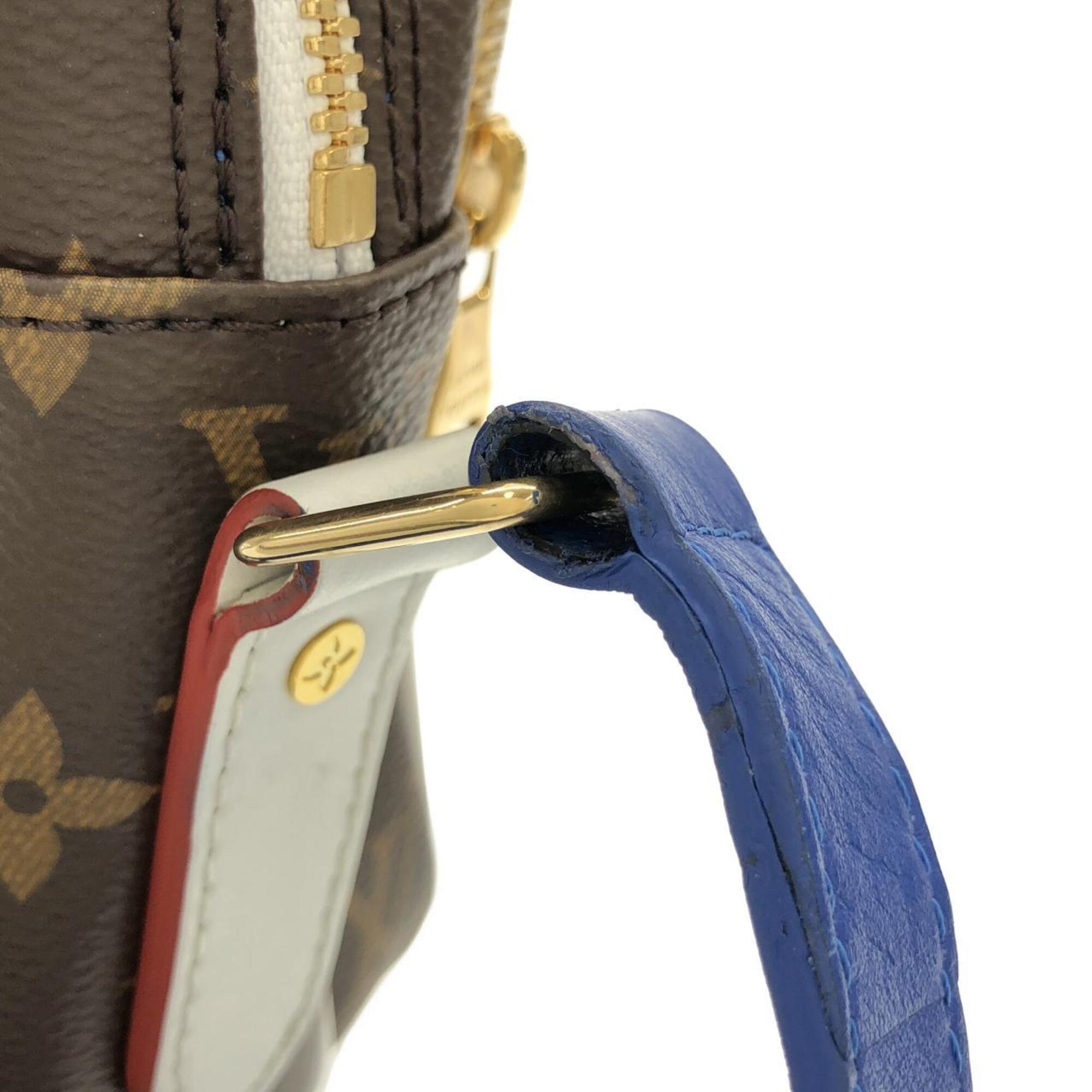 Louis Vuitton Marron Monogram Coated Canvas Shoulder Bag (Pre-Owned)
