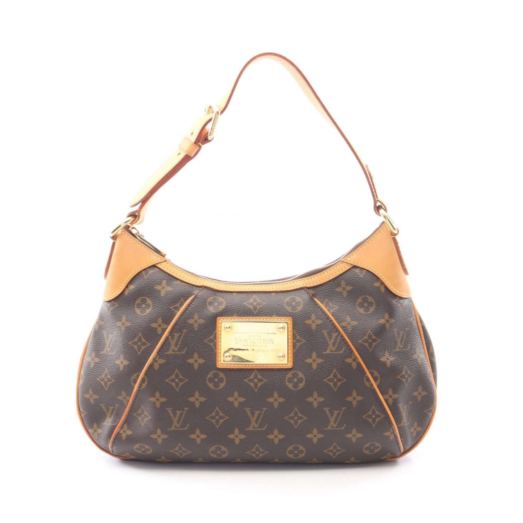 Louis Vuitton Brown Monogram Pvc Coated Canvas Leather Handbag Shoulder Bag (Pre-Owned)