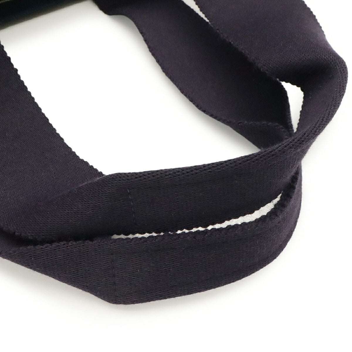 Hermes Dark Navy Multi-Color Canvas Beach Bag Pouch Shoulder Bag Tote Bag (Pre-Owned)